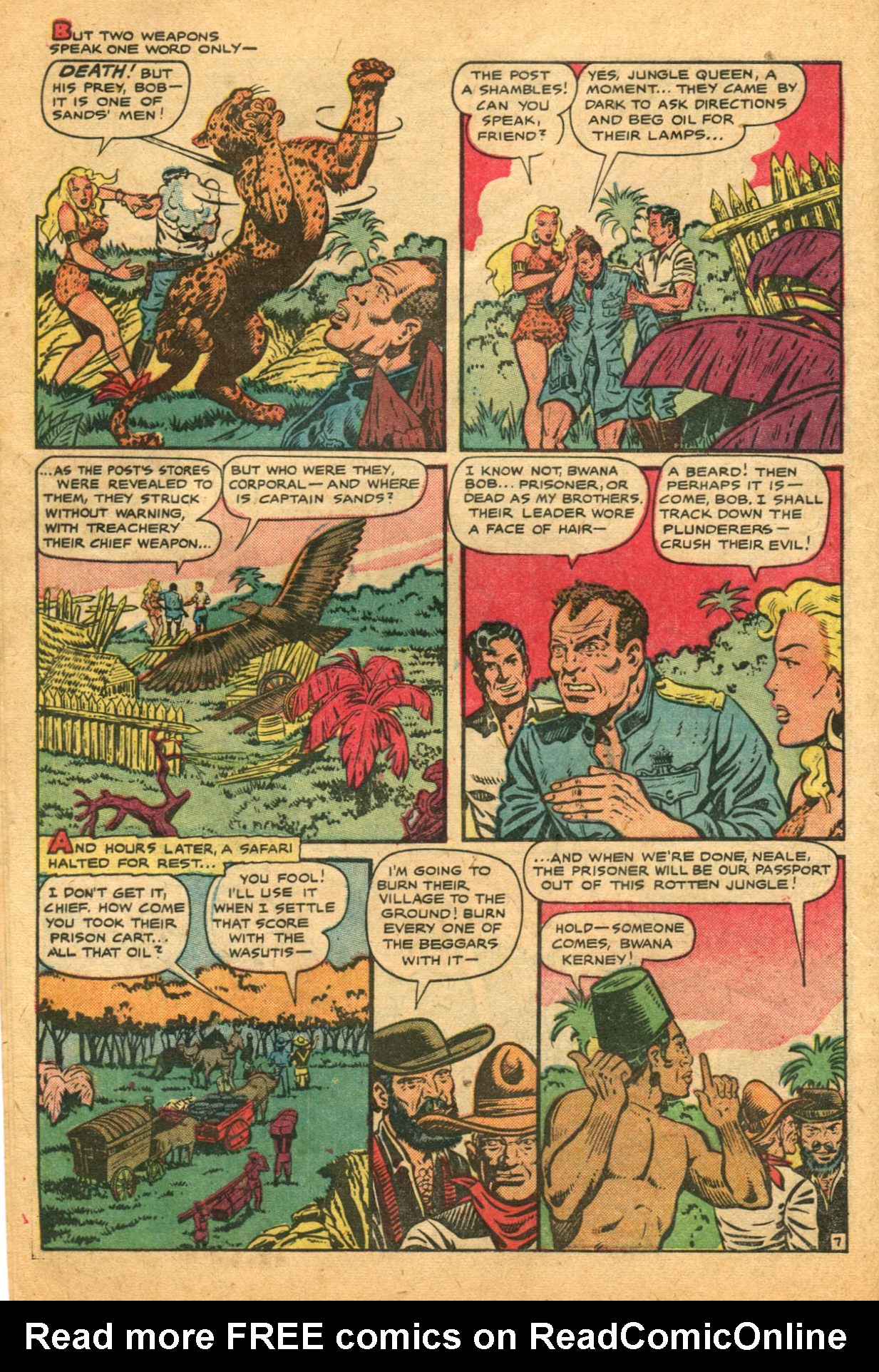 Read online Sheena, Queen of the Jungle (1942) comic -  Issue #12 - 10