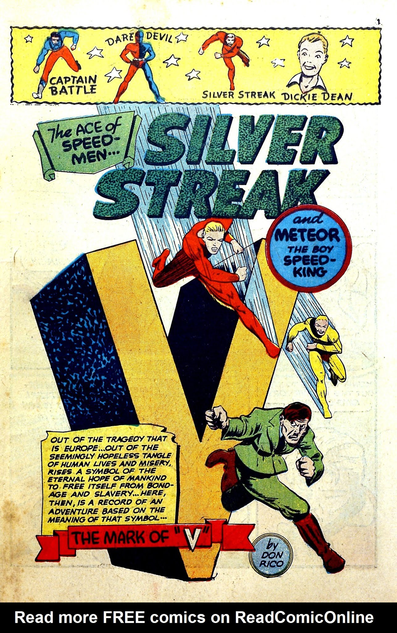 Read online Silver Streak Comics comic -  Issue #16 - 2