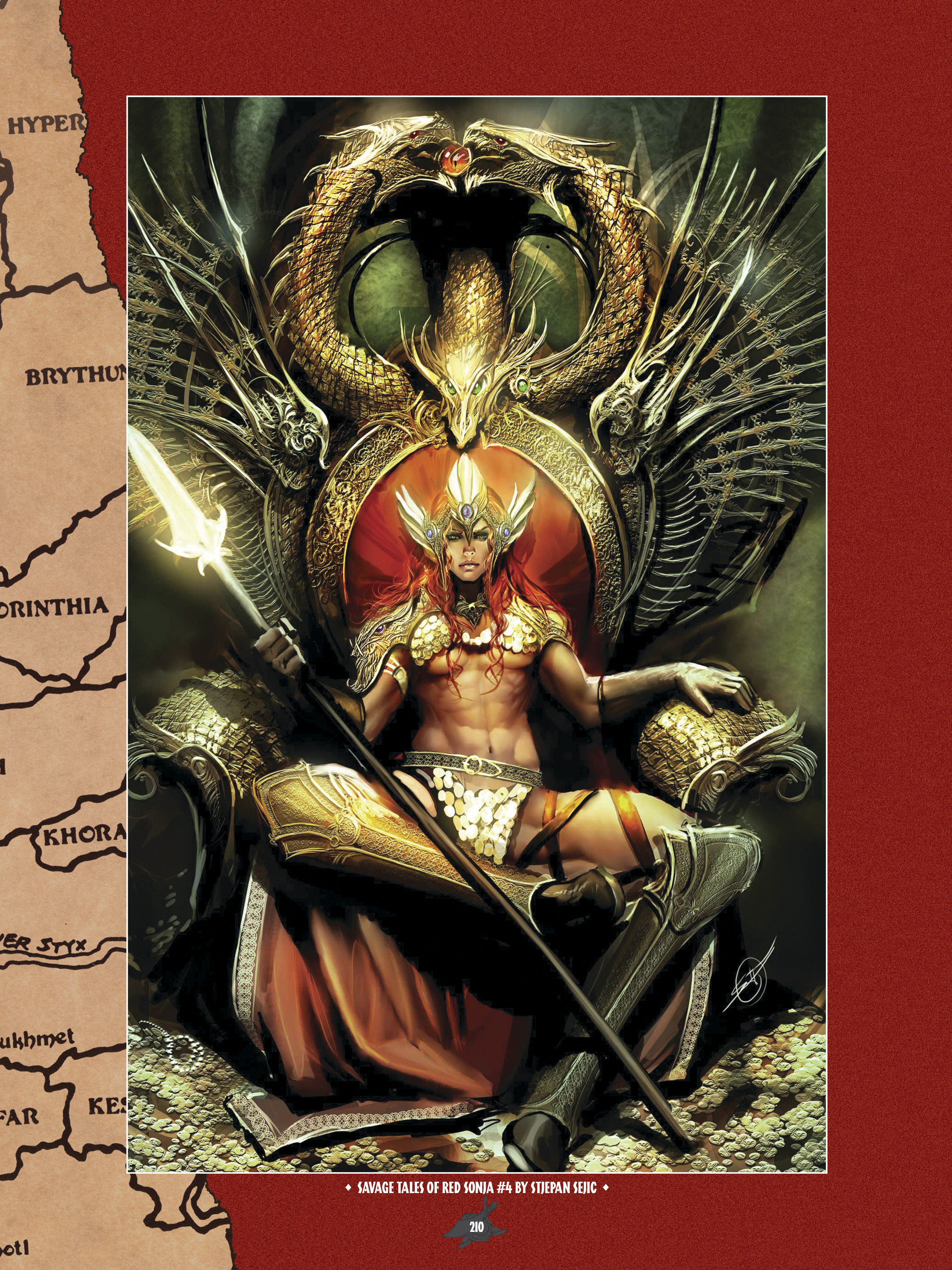 Read online The Art of Red Sonja comic -  Issue # TPB 1 (Part 2) - 102