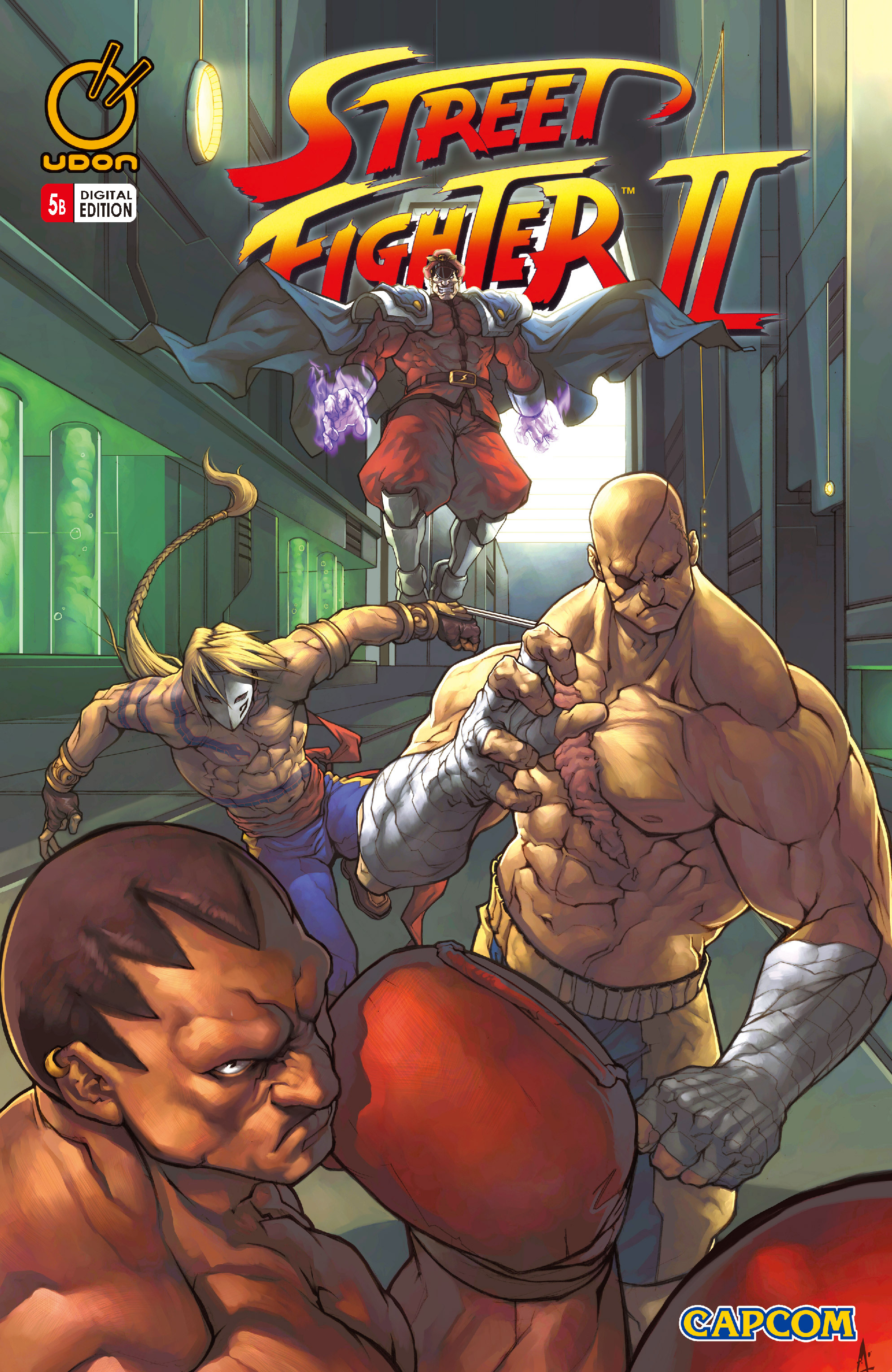 Read online Street Fighter II comic -  Issue #5 - 2