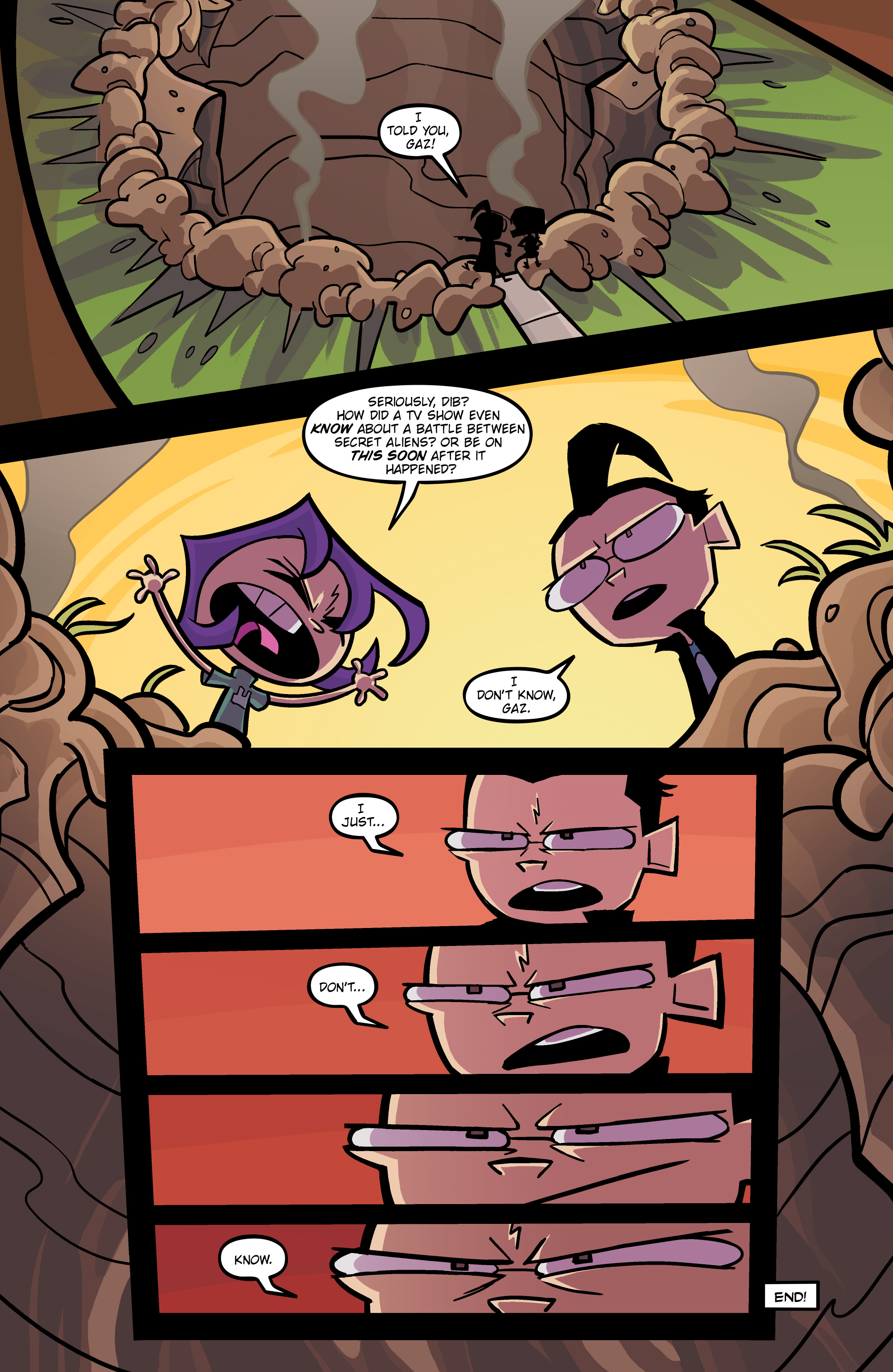 Read online Invader Zim comic -  Issue # _TPB 6 - 29
