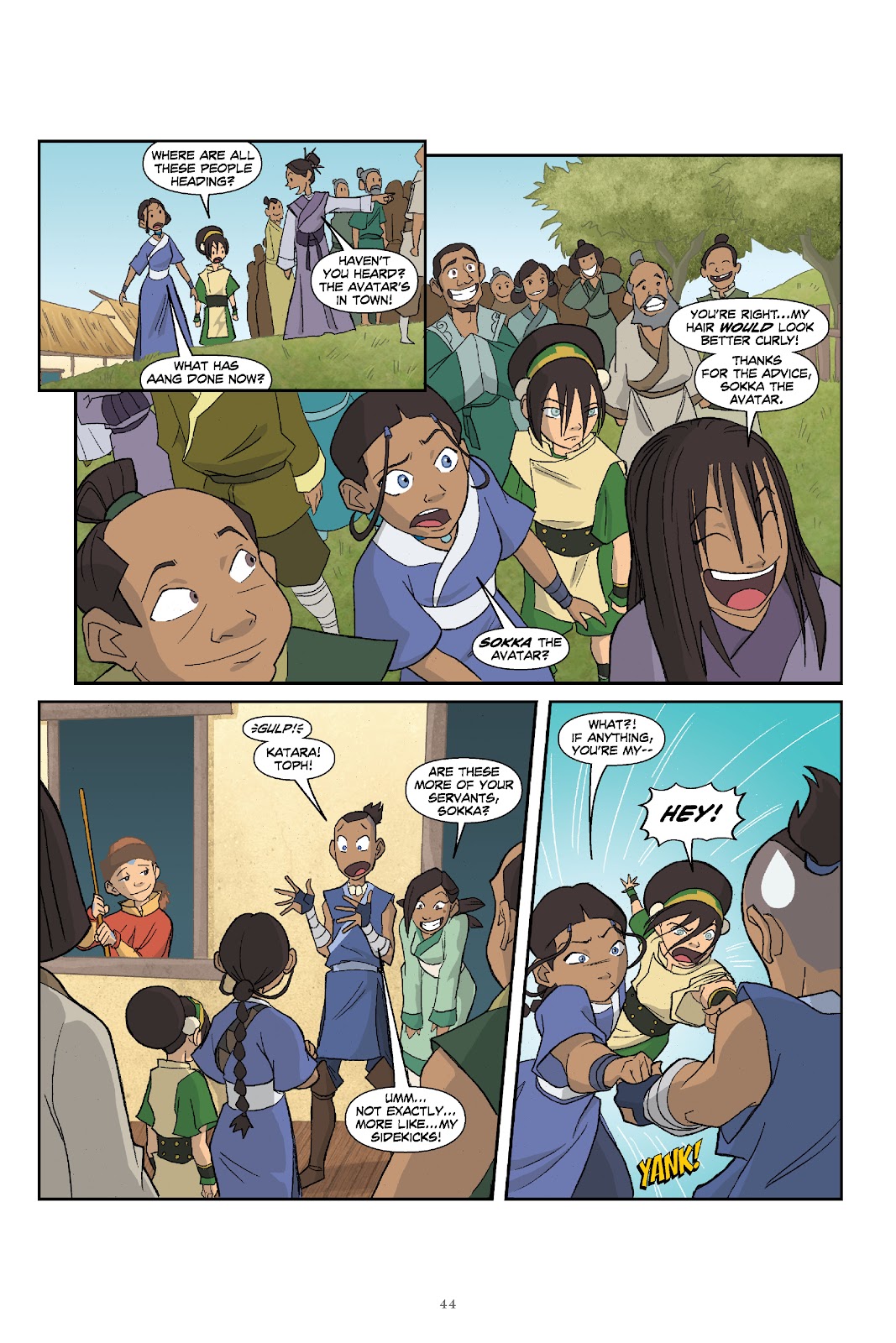 Nickelodeon Avatar: The Last Airbender–The Lost Adventures & Team Avatar Tales Library Edition issue TPB (Part 1) - Page 45