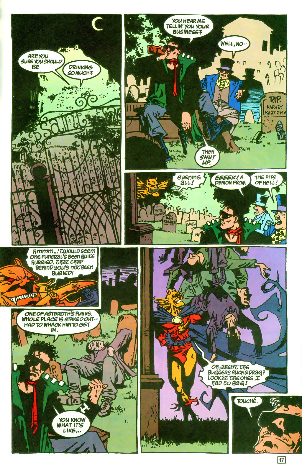 Read online The Demon (1990) comic -  Issue #44 - 18