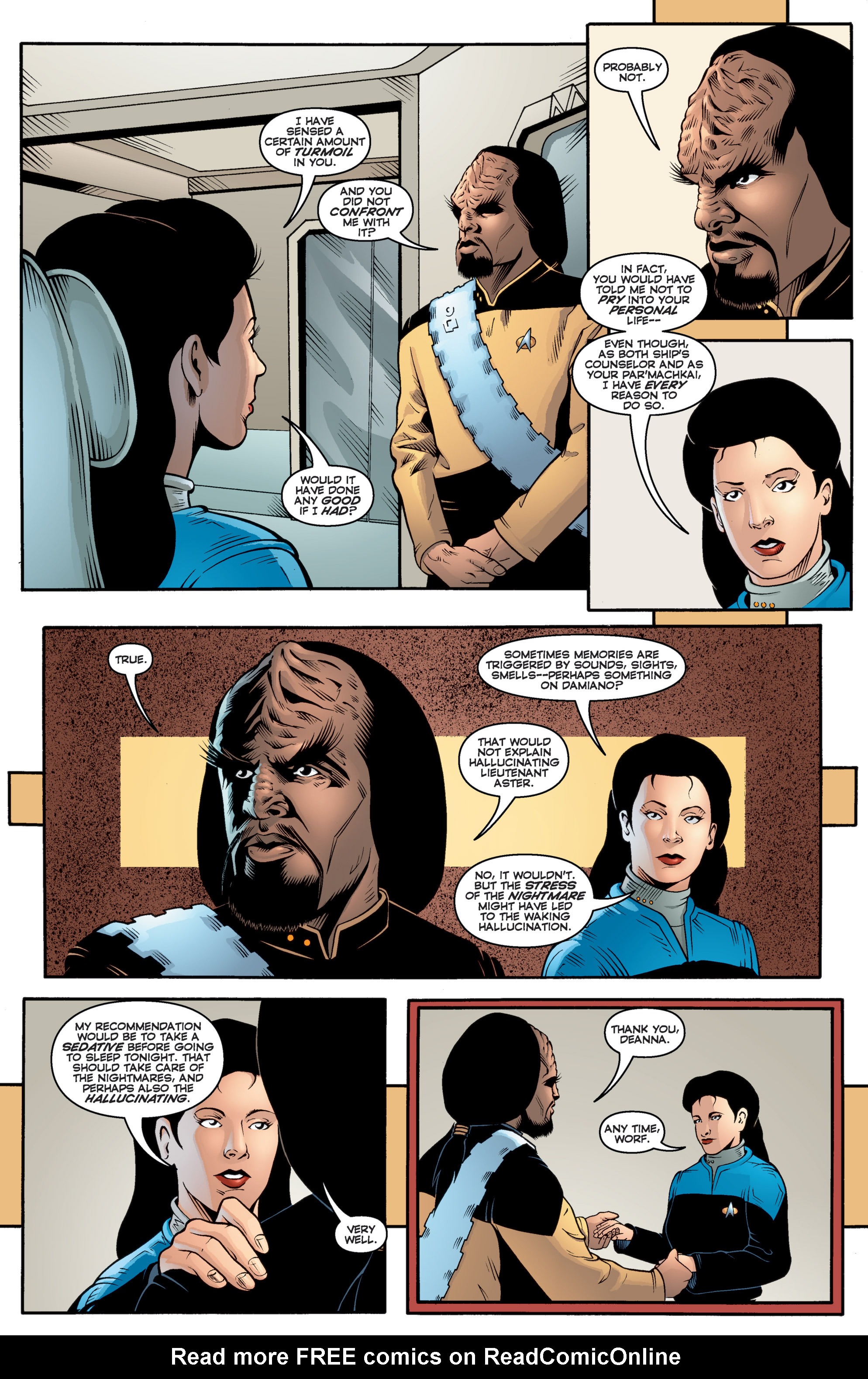 Read online Star Trek Classics comic -  Issue #2 - 44