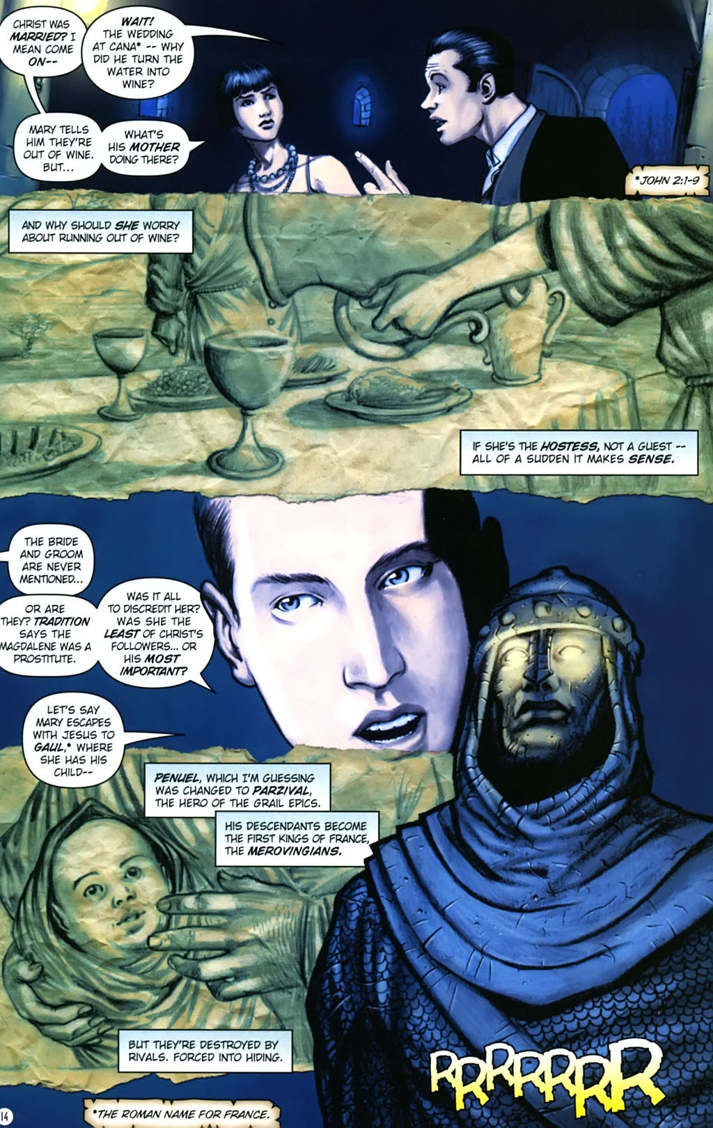 Read online Rex Mundi comic -  Issue #17 - 18