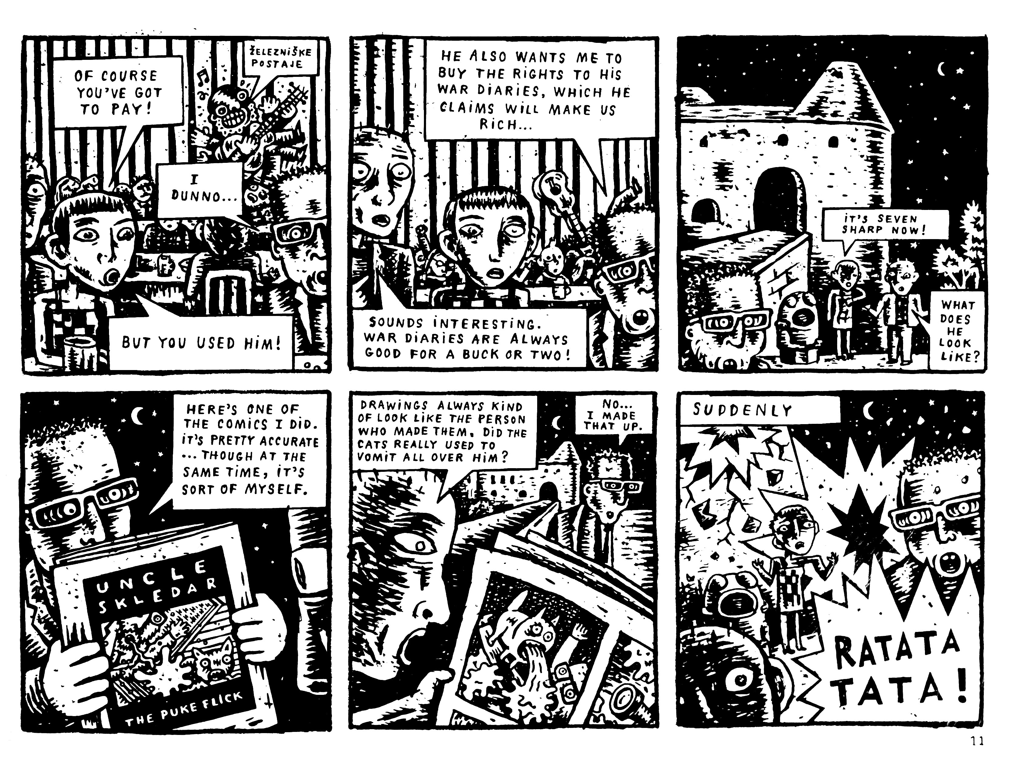 Read online Bosnian Flat Dog comic -  Issue # TPB - 13