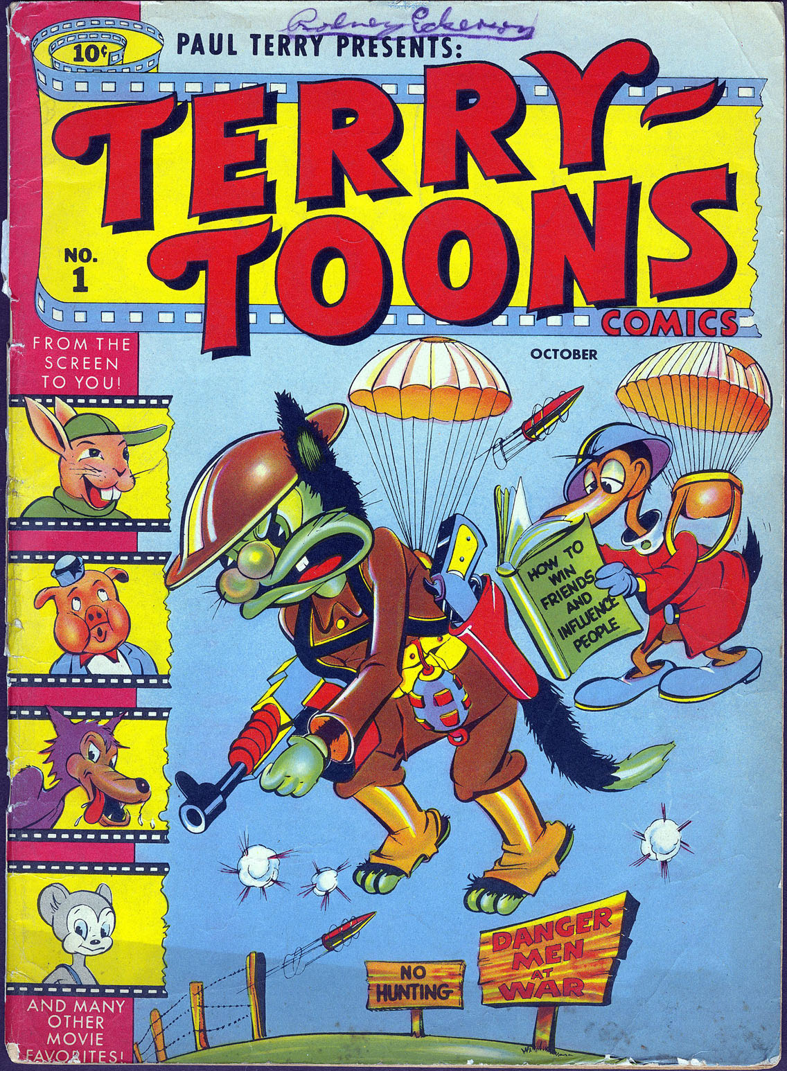 Read online Terry-Toons Comics comic -  Issue #1 - 1