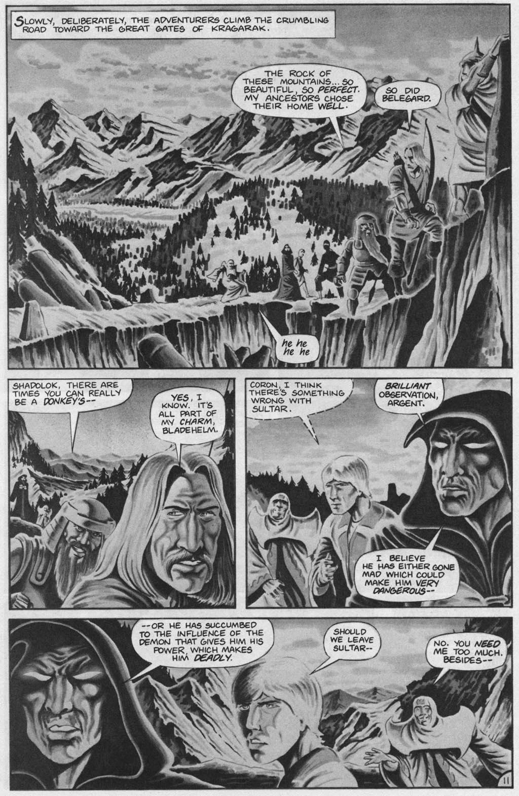 Read online Adventurers (1986) comic -  Issue #7 - 13