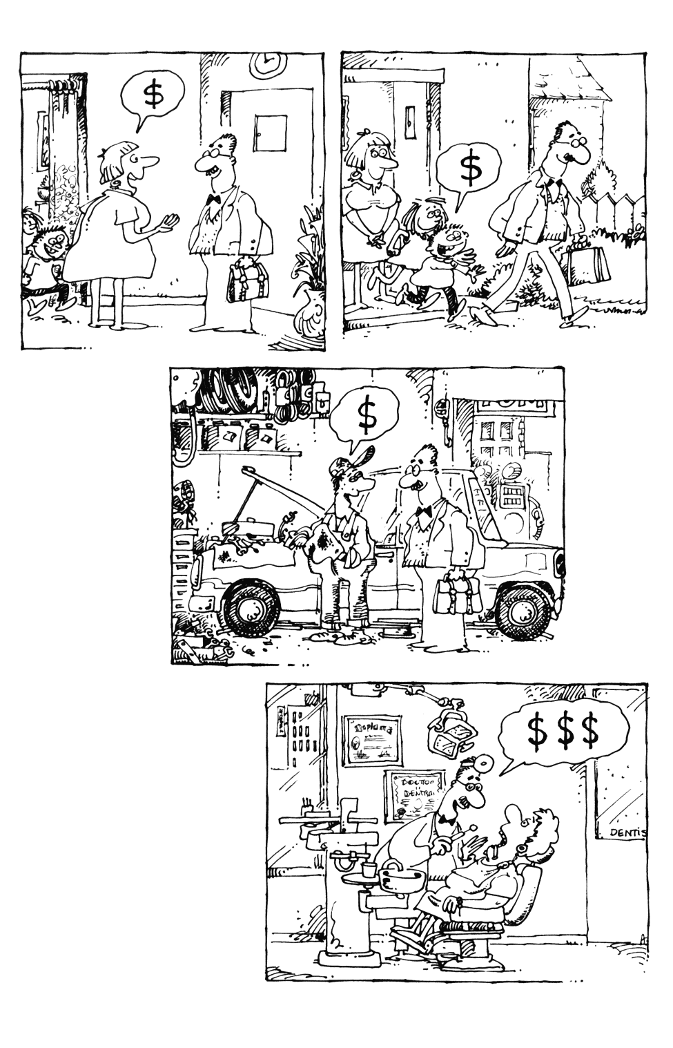 Read online Sergio Aragonés Actions Speak comic -  Issue #6 - 10