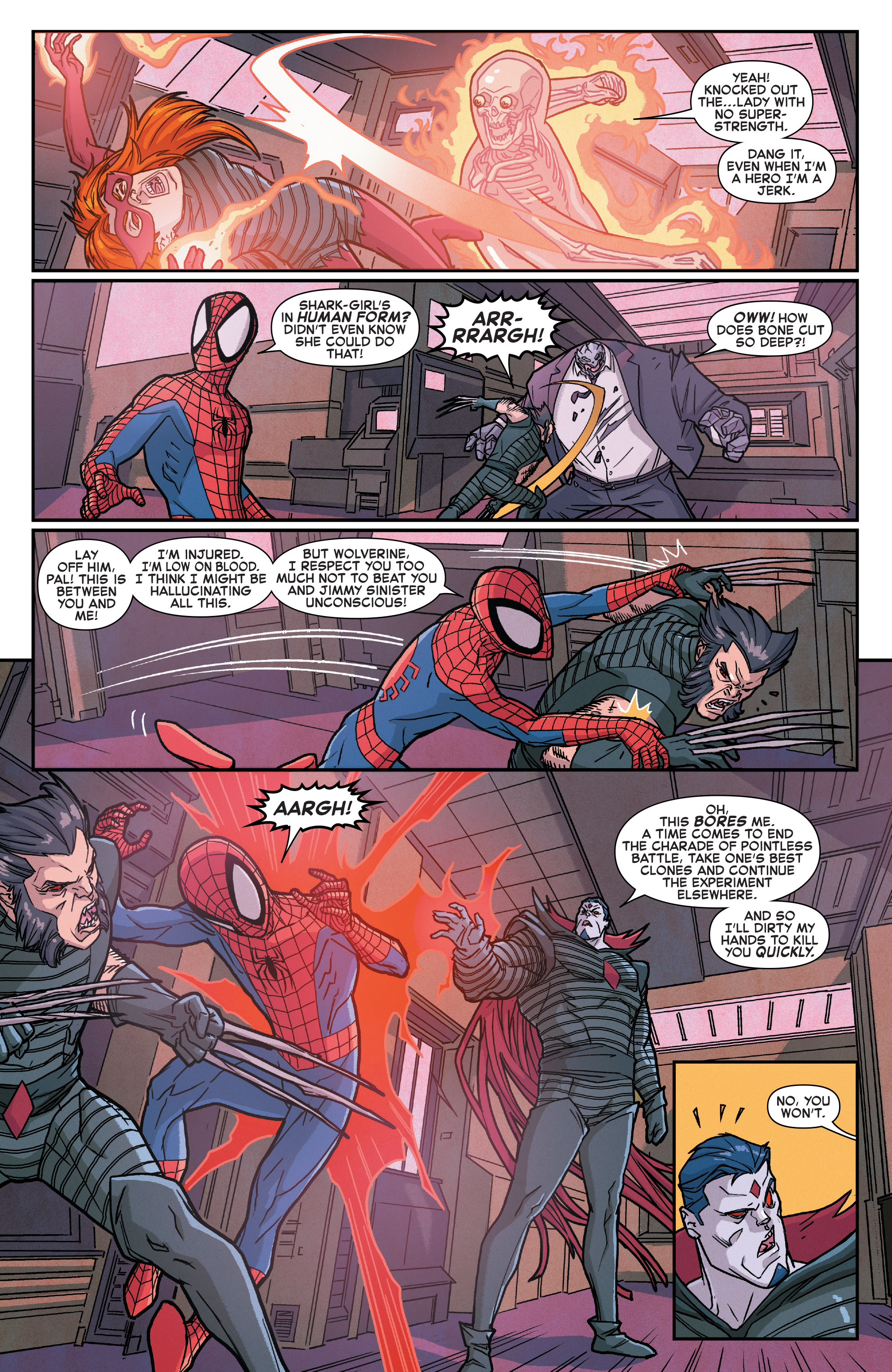 Read online Spider-Man & the X-Men comic -  Issue #6 - 18