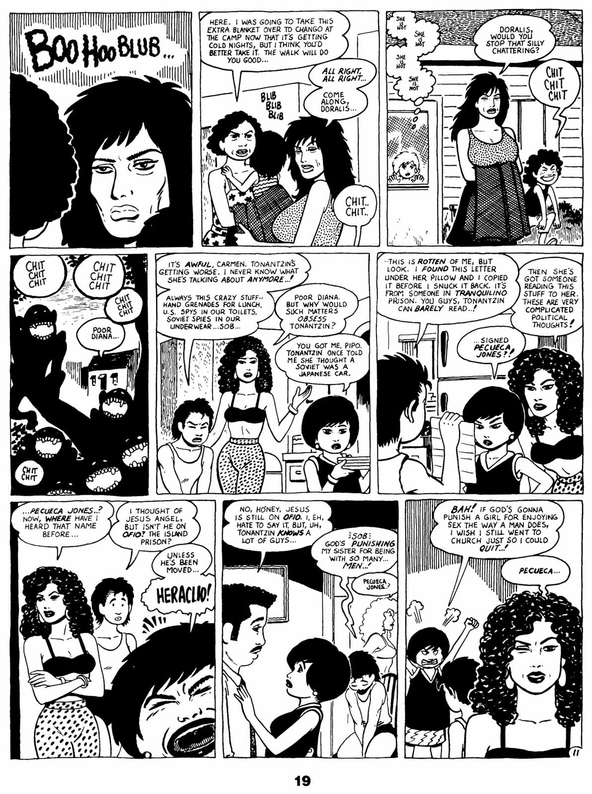 Read online Love and Rockets (1982) comic -  Issue #21 - 21