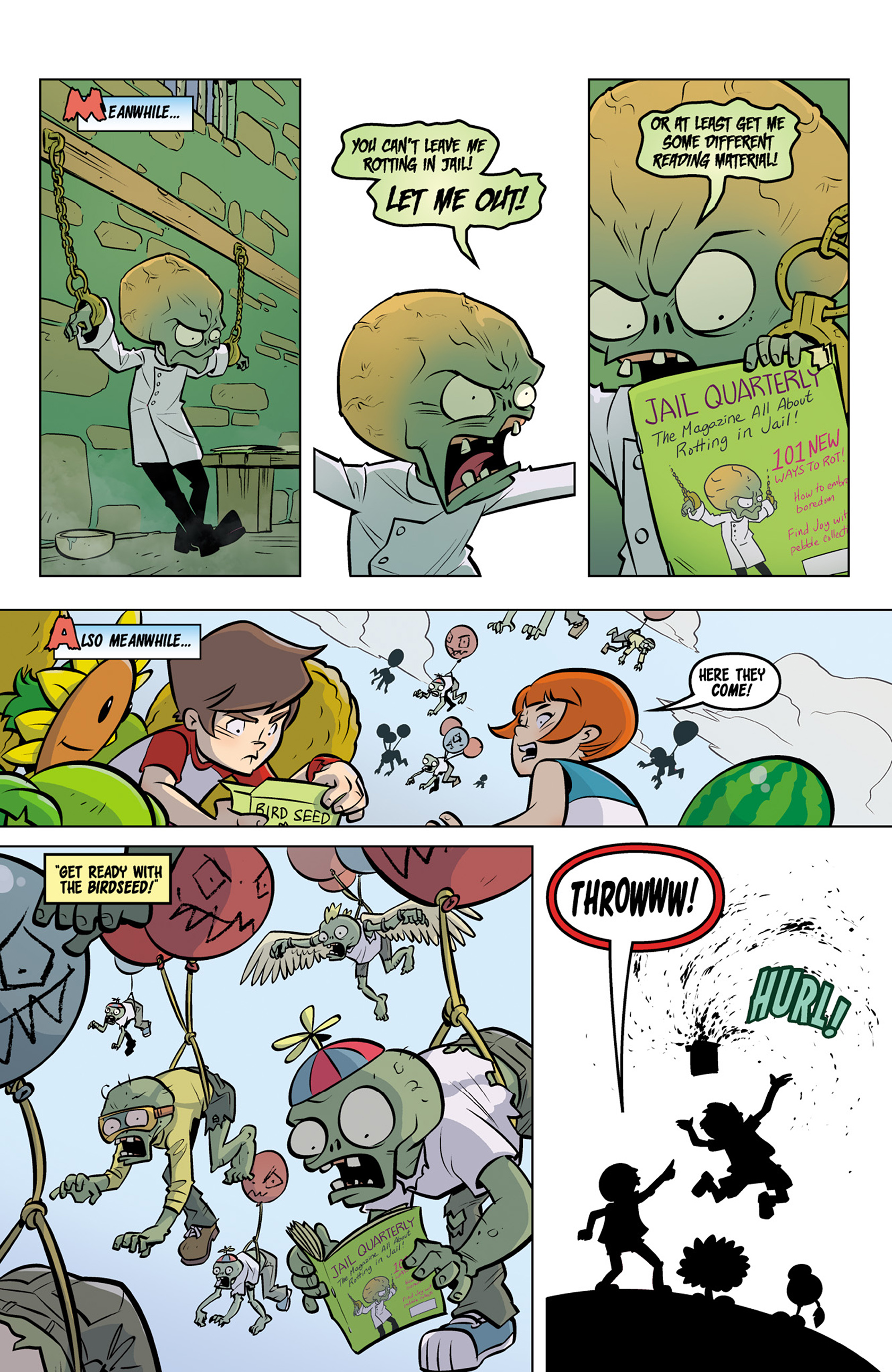 Read online Plants vs. Zombies: Bully For You comic -  Issue #2 - 6