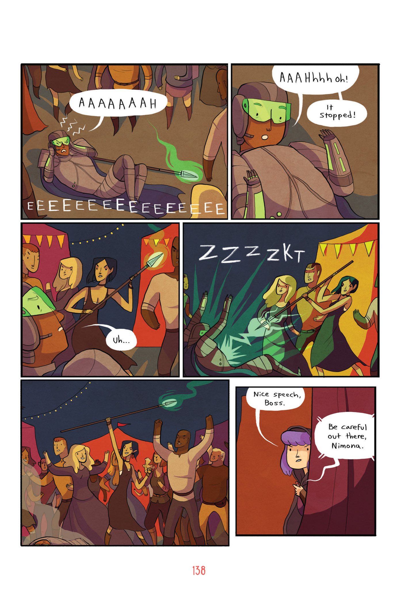 Read online Nimona comic -  Issue # TPB - 144