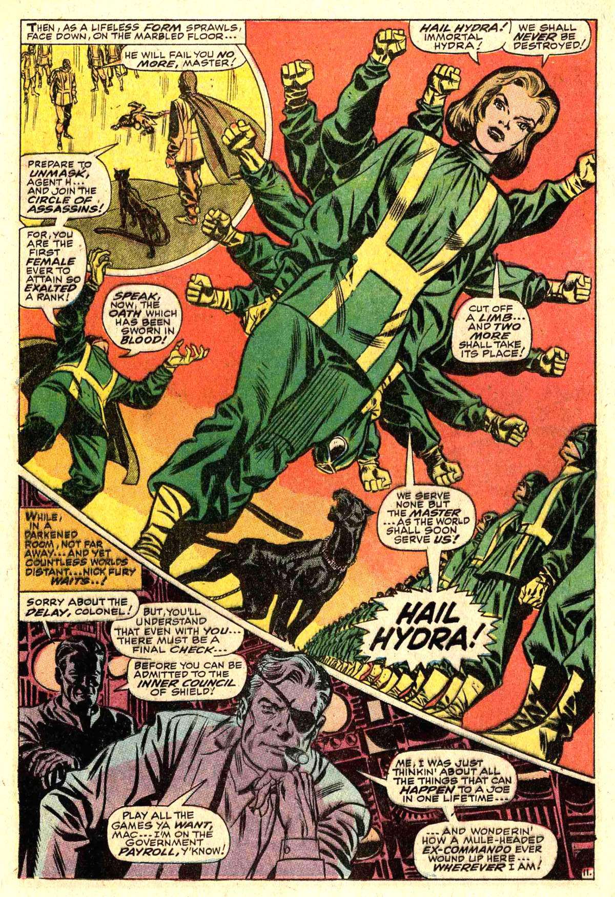 Read online Nick Fury, Agent of SHIELD comic -  Issue #4 - 17