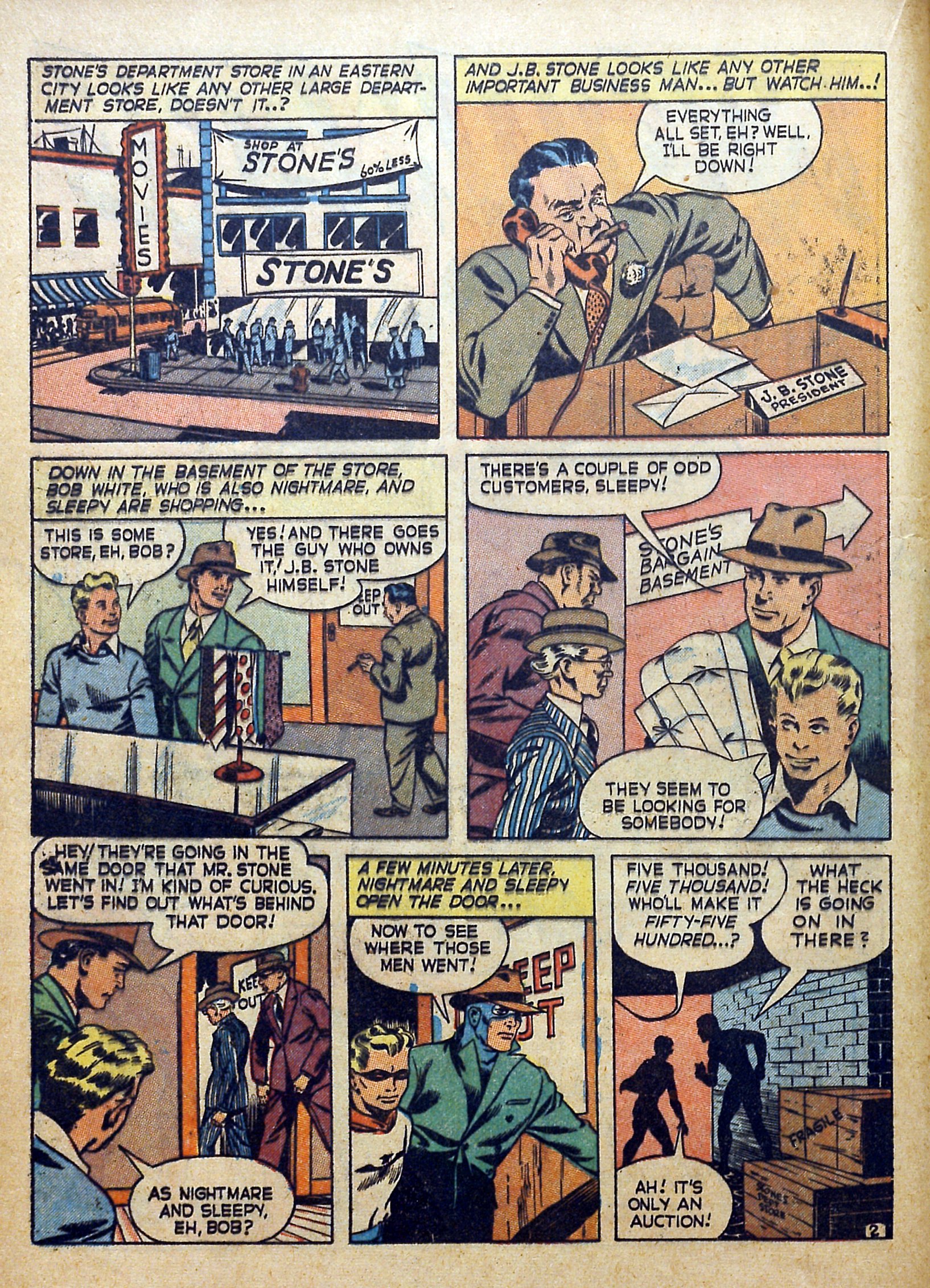 Read online Clue Comics comic -  Issue #12 - 22