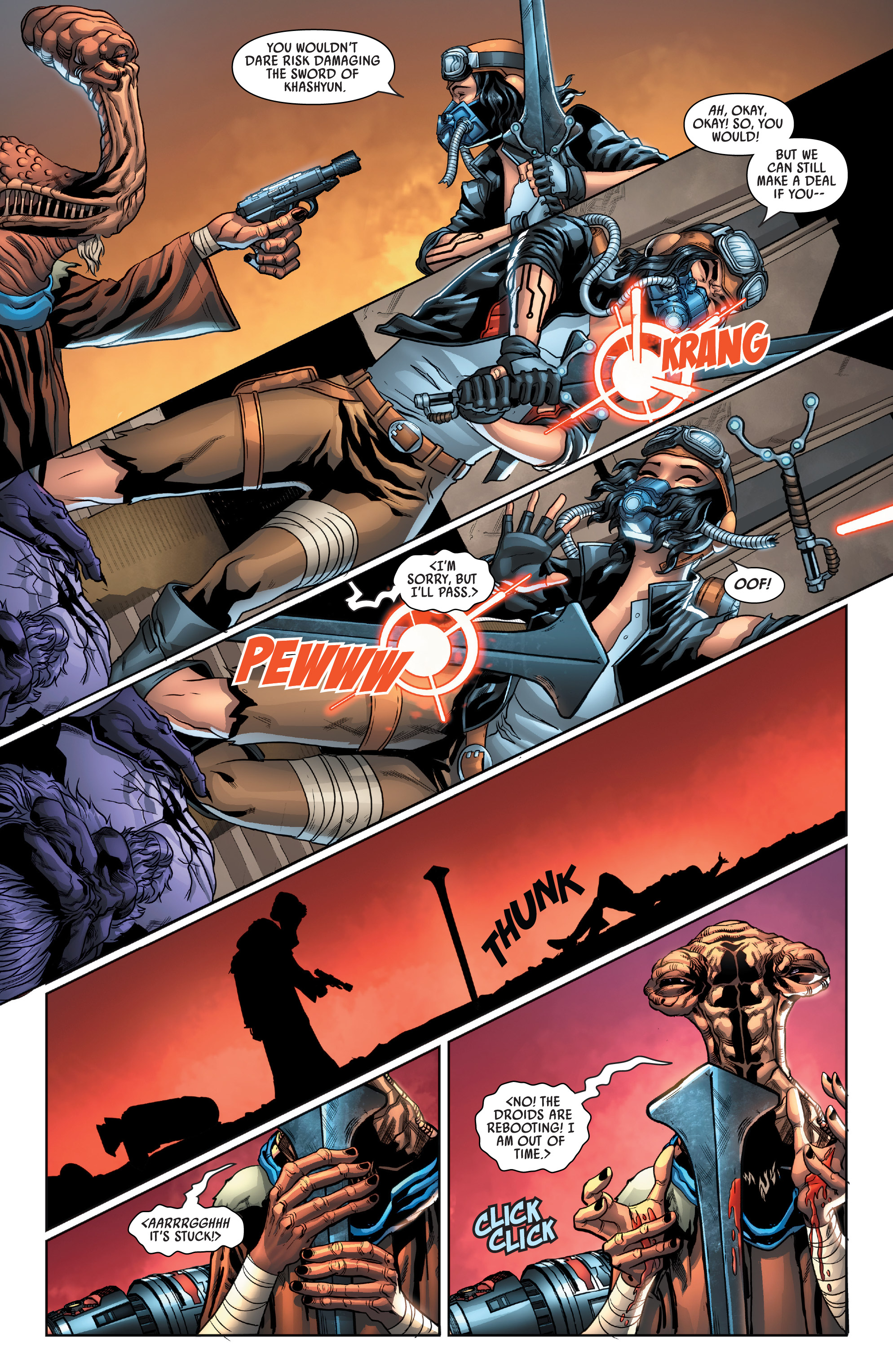 Read online Star Wars: Galaxy's Edge comic -  Issue #5 - 10