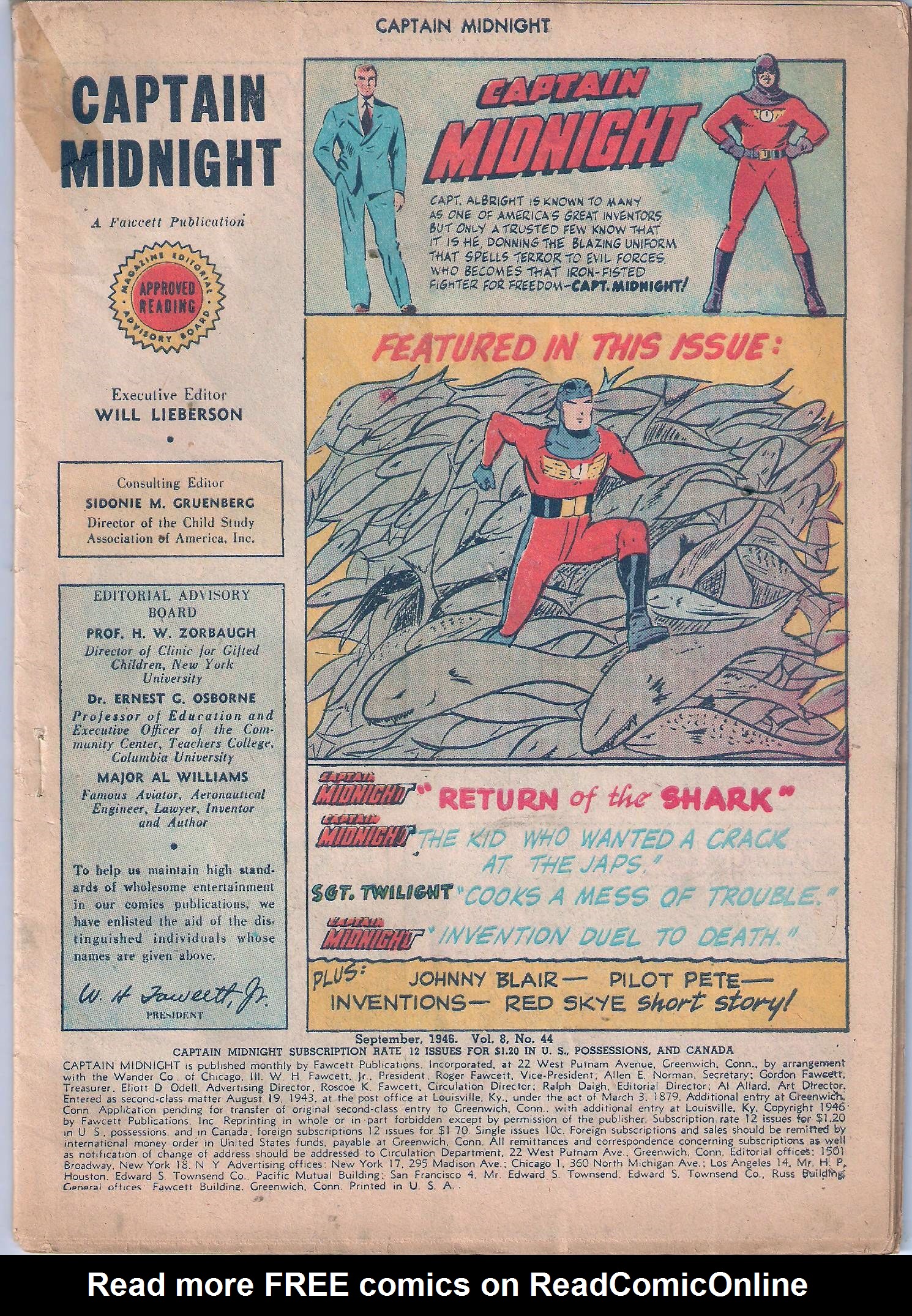 Read online Captain Midnight (1942) comic -  Issue #44 - 3