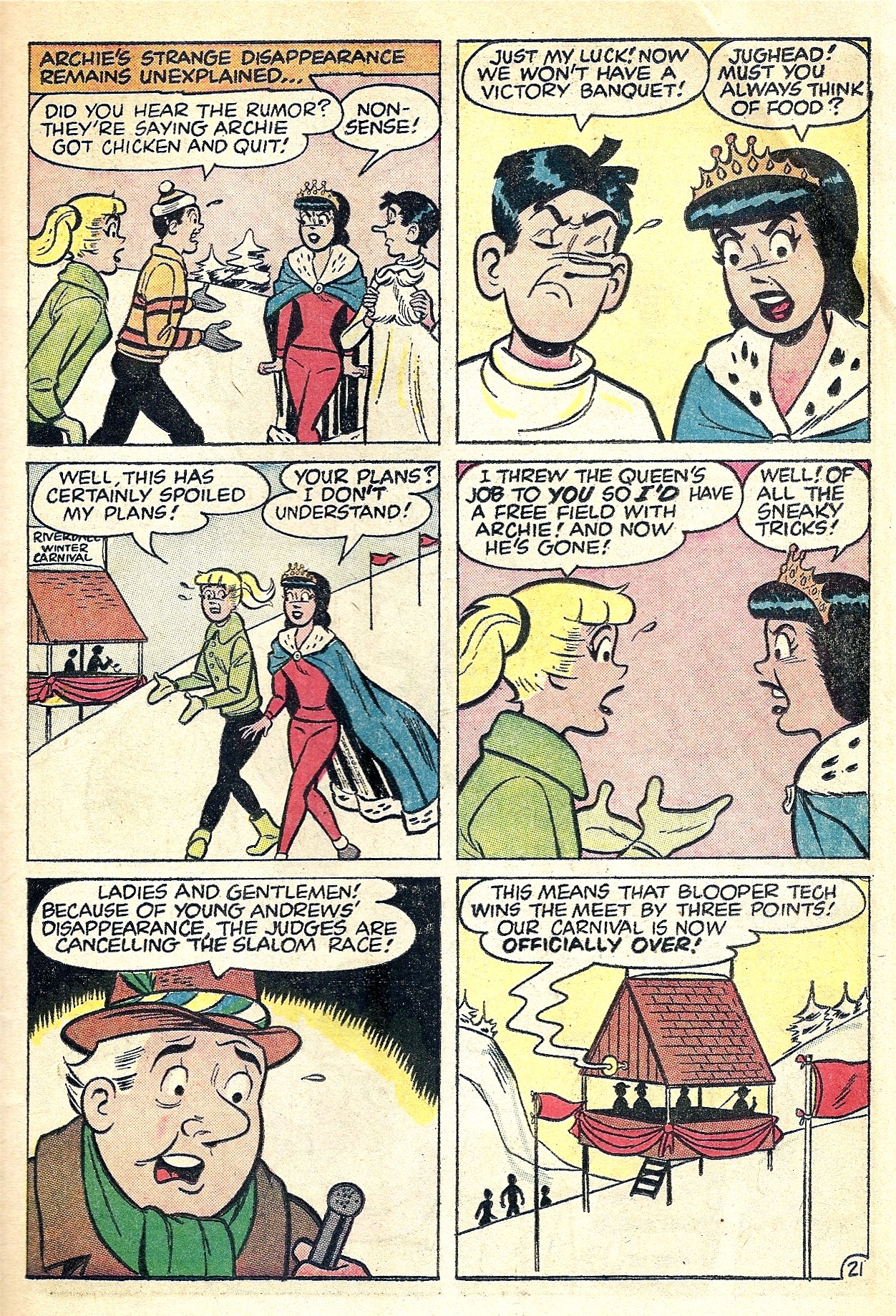 Read online Life With Archie (1958) comic -  Issue #26 - 31