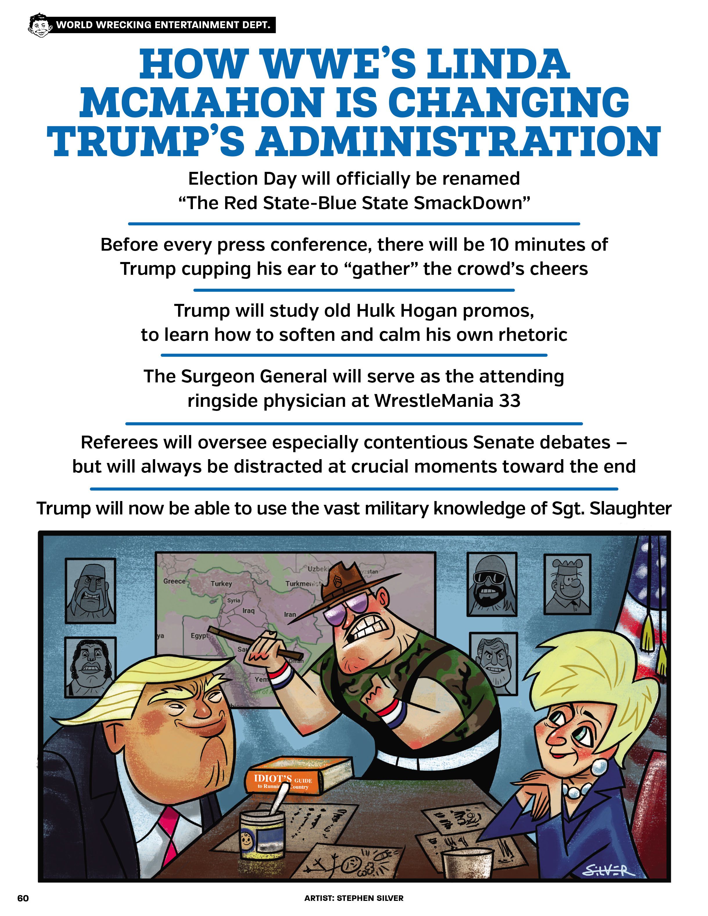 Read online MAD About Trump: A Brilliant Look at Our Brainless President comic -  Issue # TPB - 62