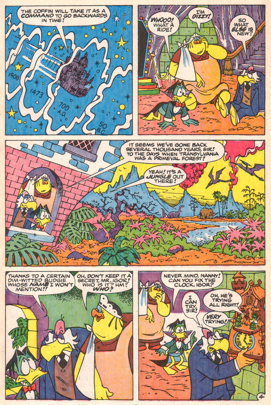 Read online Count Duckula comic -  Issue #4 - 6