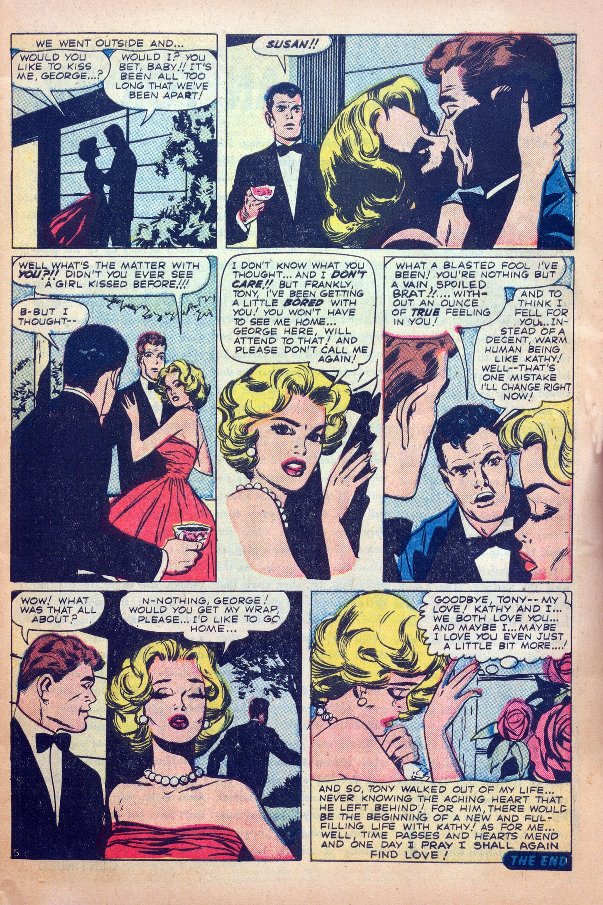 Read online Love Romances comic -  Issue #84 - 7