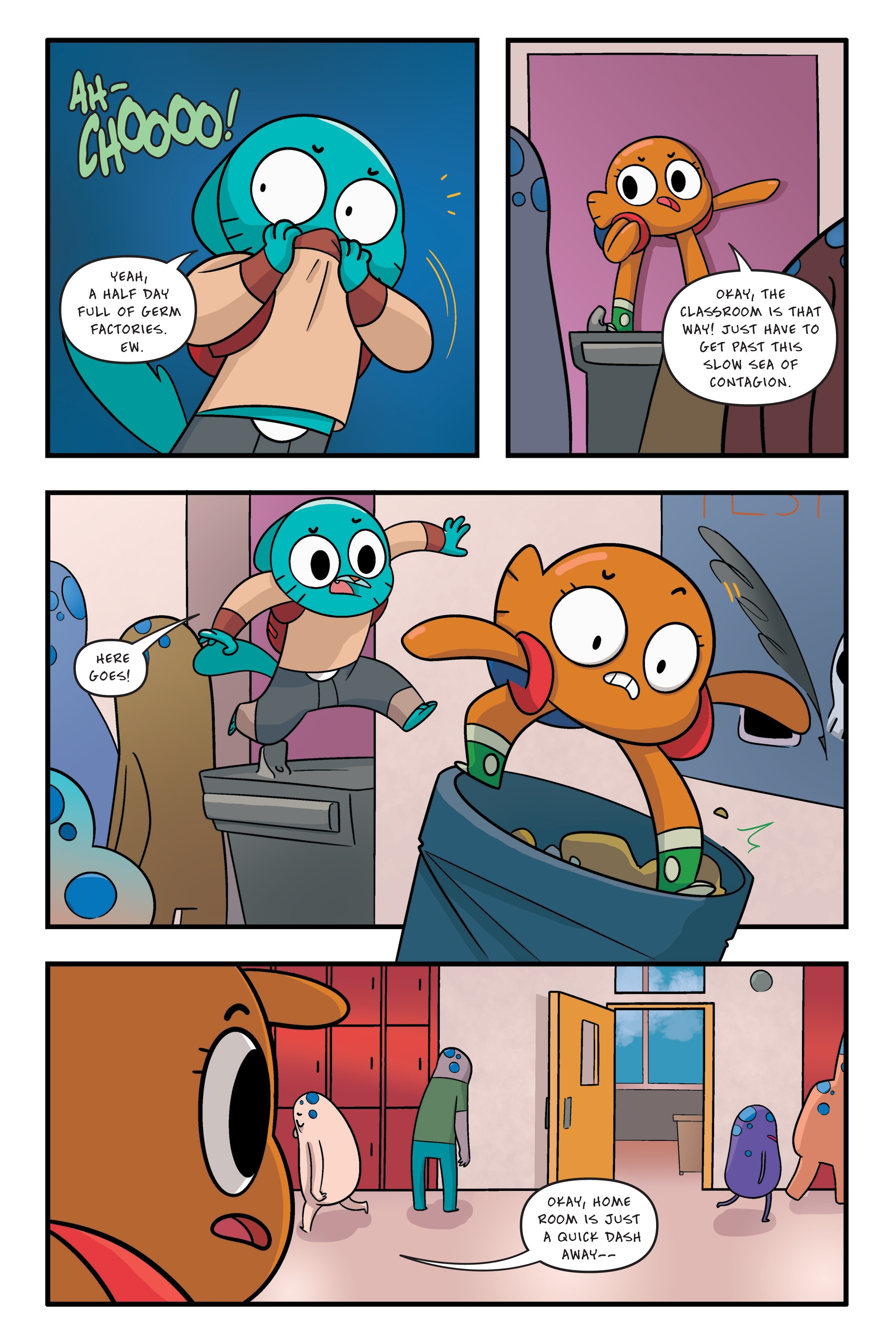 Read online The Amazing World of Gumball: Midsummer Nightmare comic -  Issue # TPB - 86