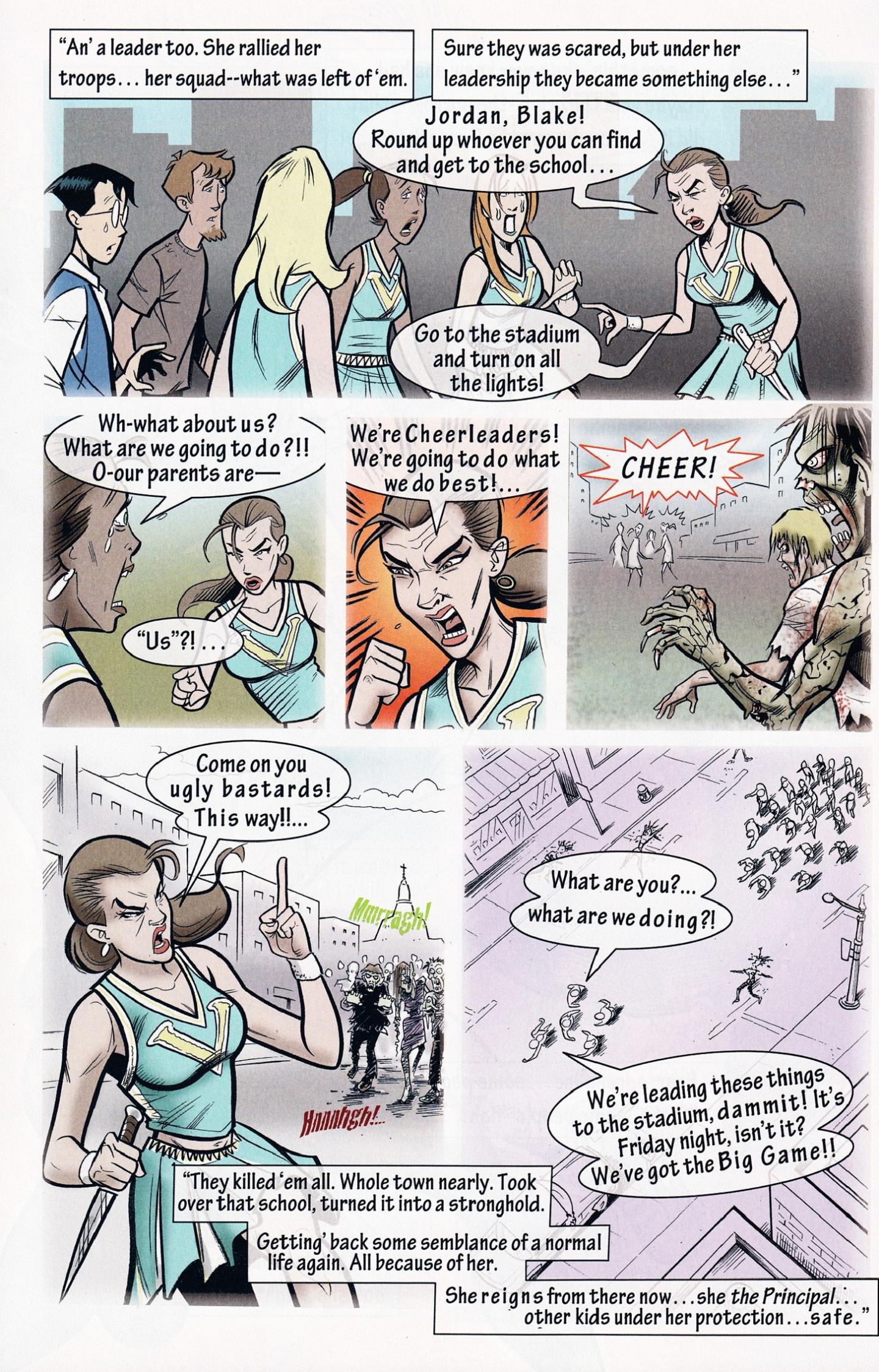 Read online Zombies vs Cheerleaders comic -  Issue #1 - 35