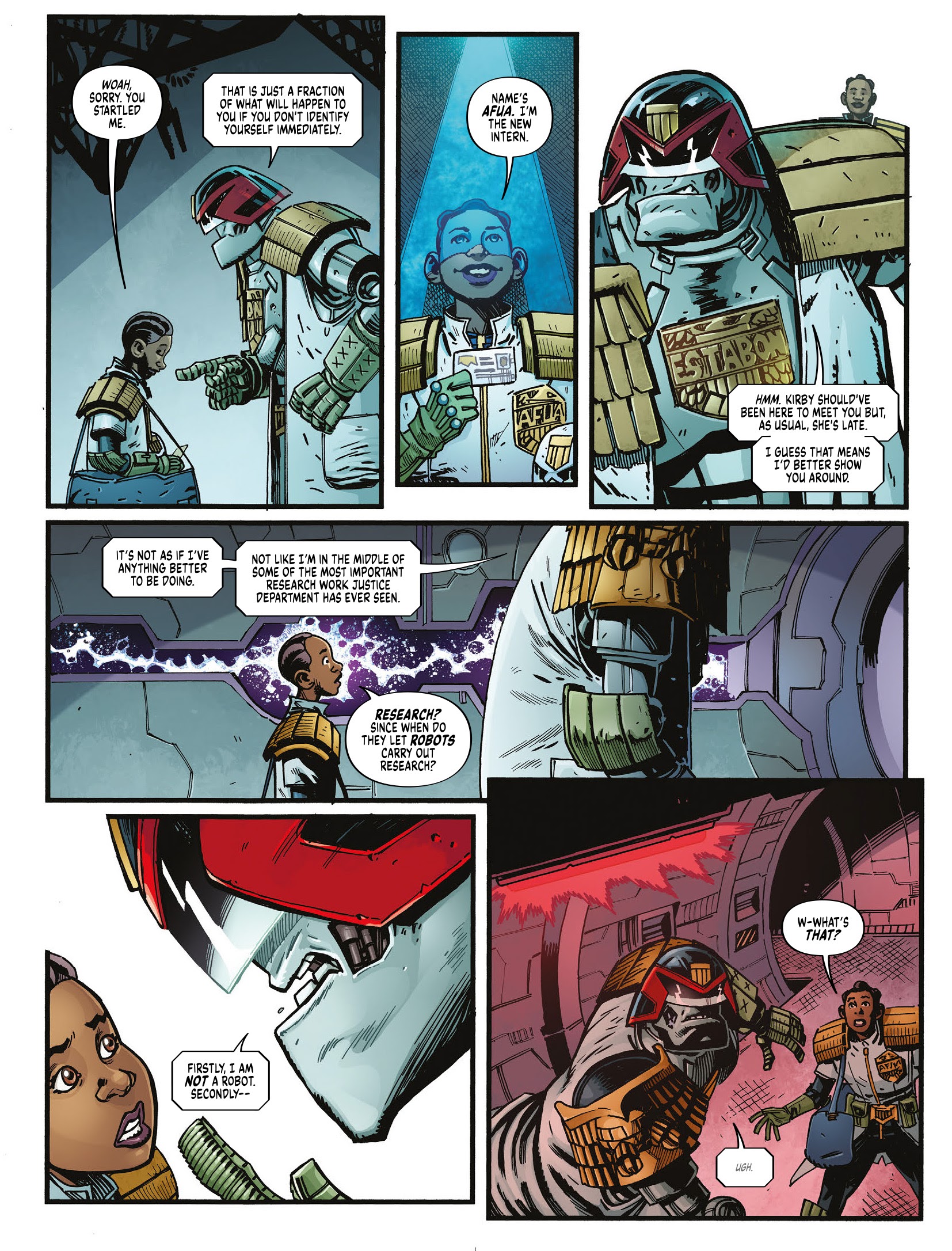 Read online 2000 AD comic -  Issue #2196 - 42