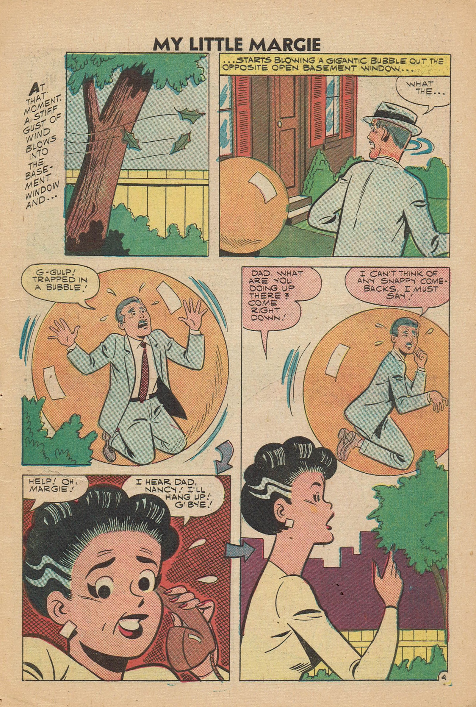 Read online My Little Margie (1954) comic -  Issue #25 - 7