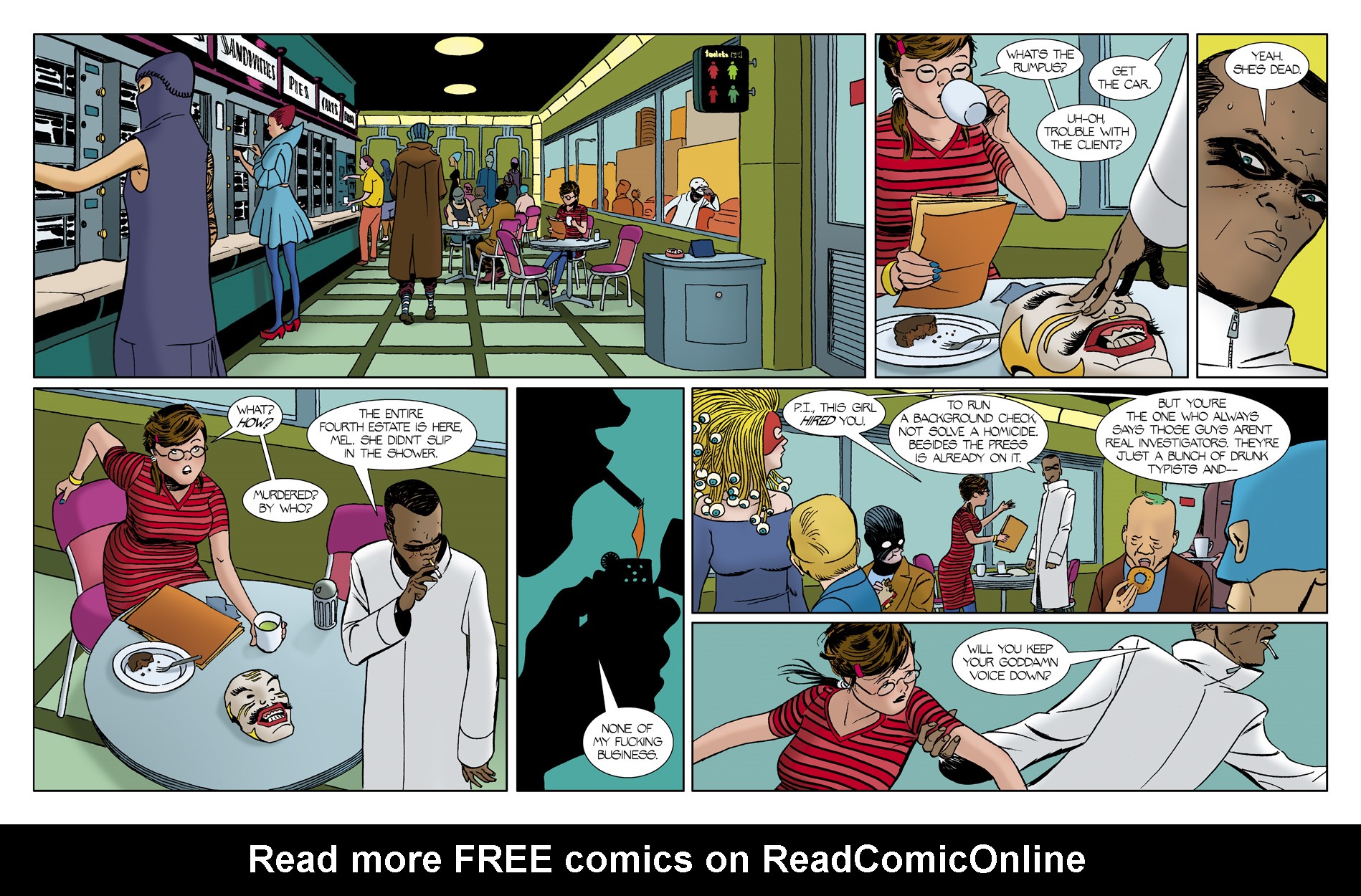 Read online The Private Eye comic -  Issue # _TPB 1 - 43