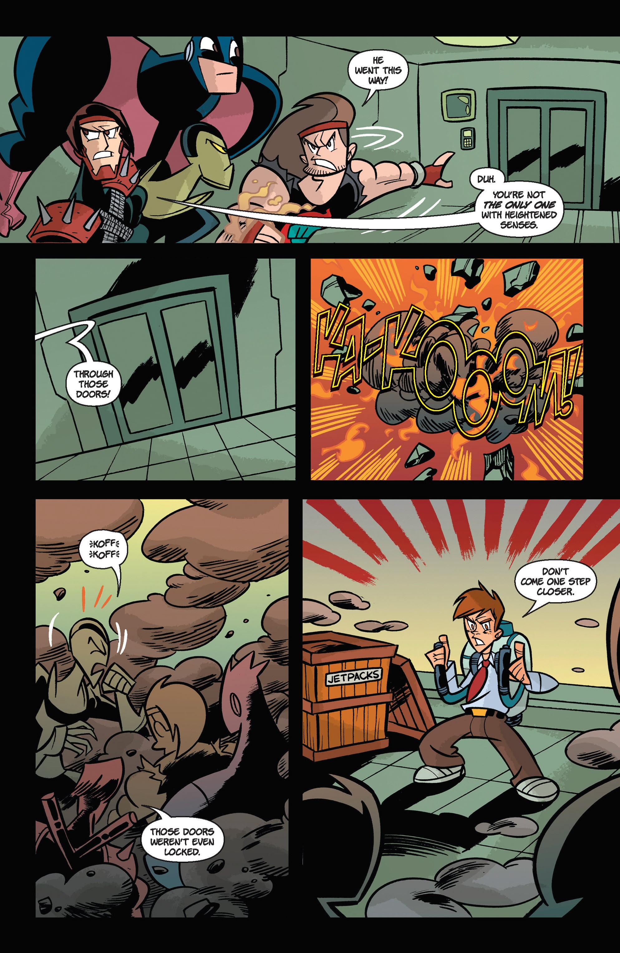 Read online Super Human Resources comic -  Issue #1 - 27