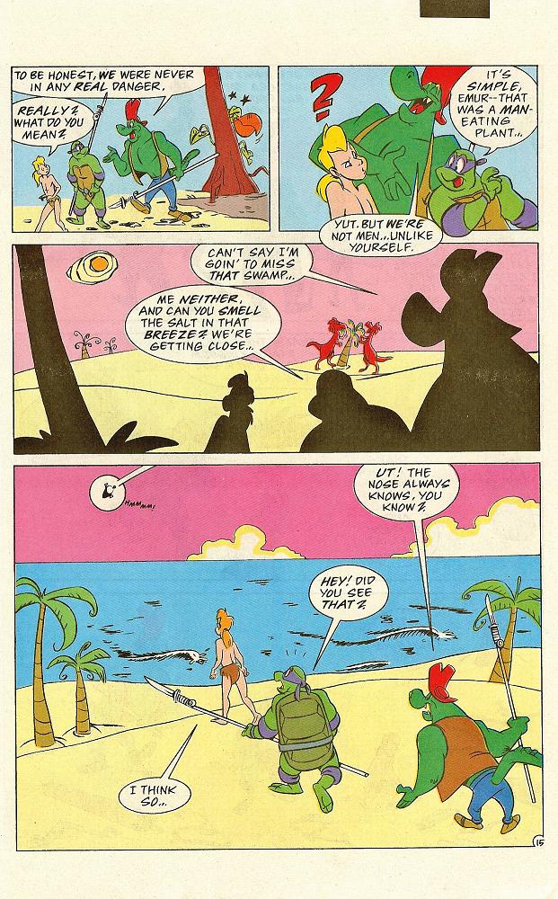 Read online Teenage Mutant Ninja Turtles Presents: Donatello and Leatherhead comic -  Issue #2 - 15