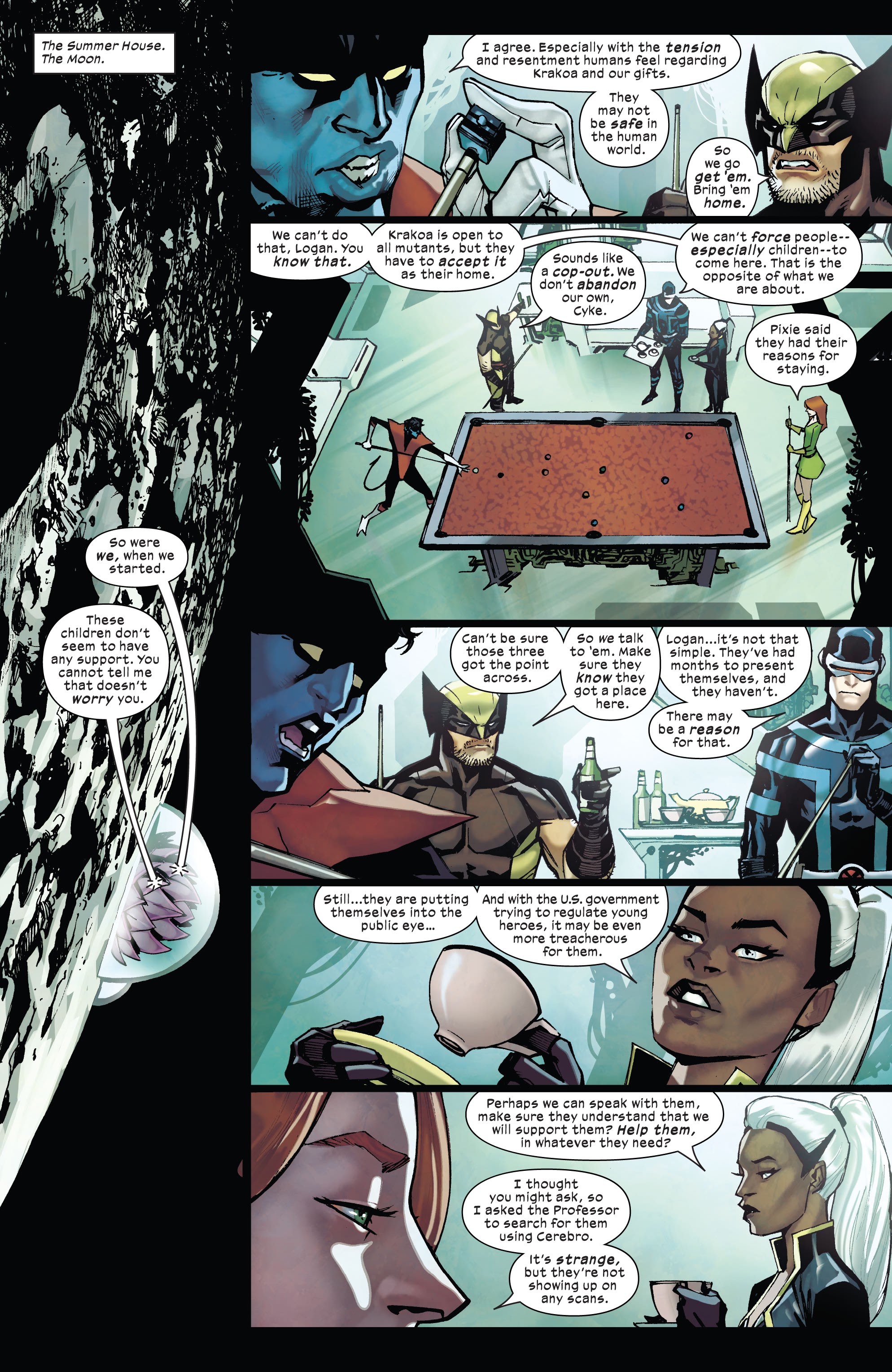 Read online Children Of The Atom comic -  Issue #1 - 18