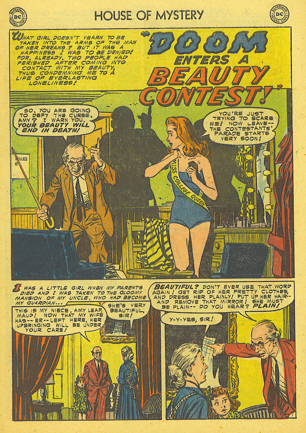Read online House of Mystery (1951) comic -  Issue #34 - 28