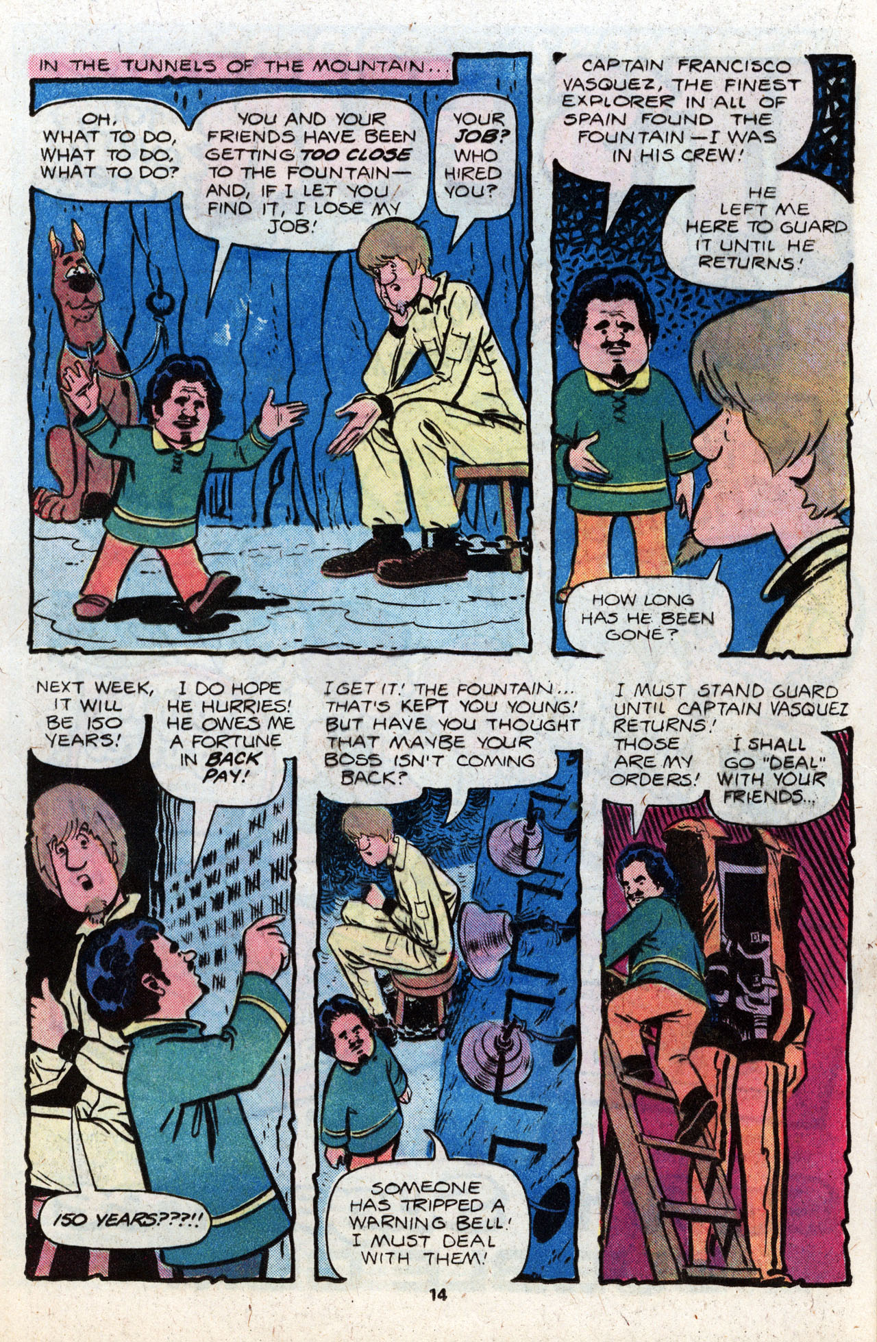 Read online Scooby-Doo (1977) comic -  Issue #8 - 16