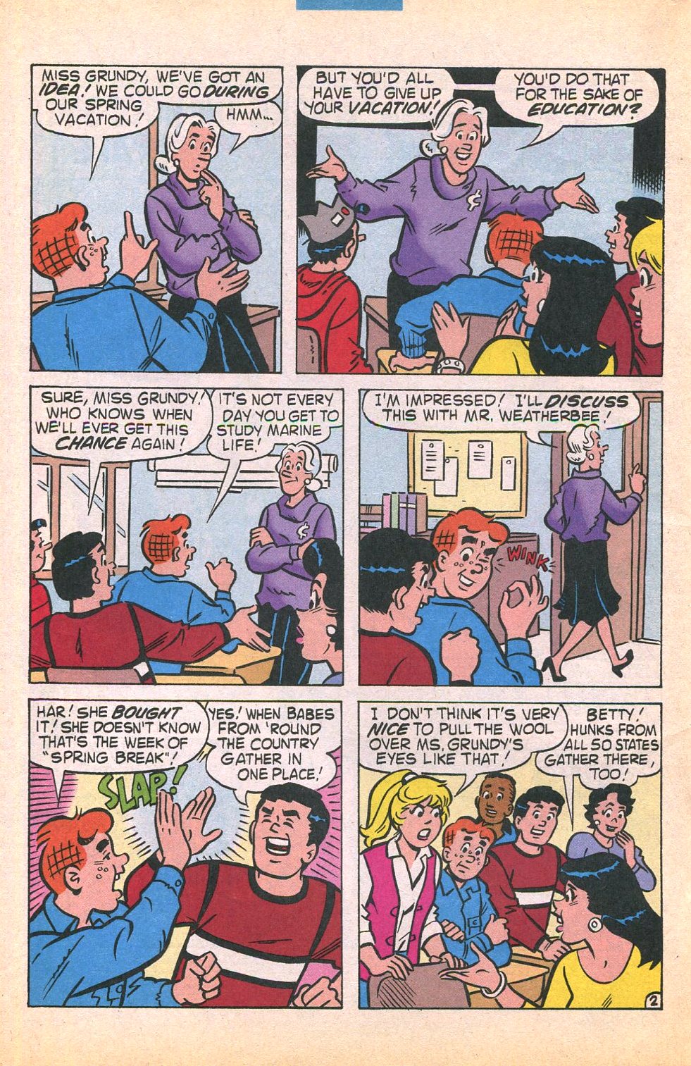 Read online Archie's Spring Break comic -  Issue #1 - 4
