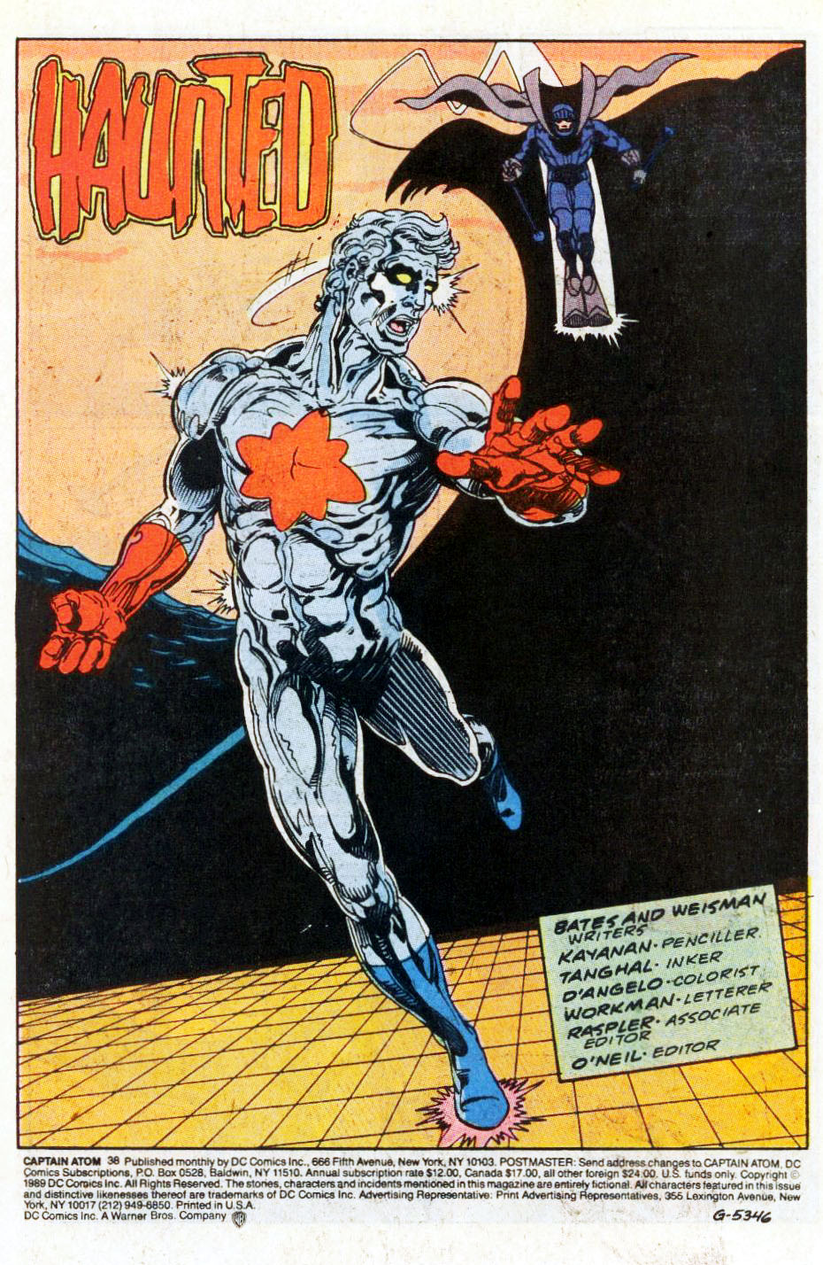 Read online Captain Atom (1987) comic -  Issue #38 - 2