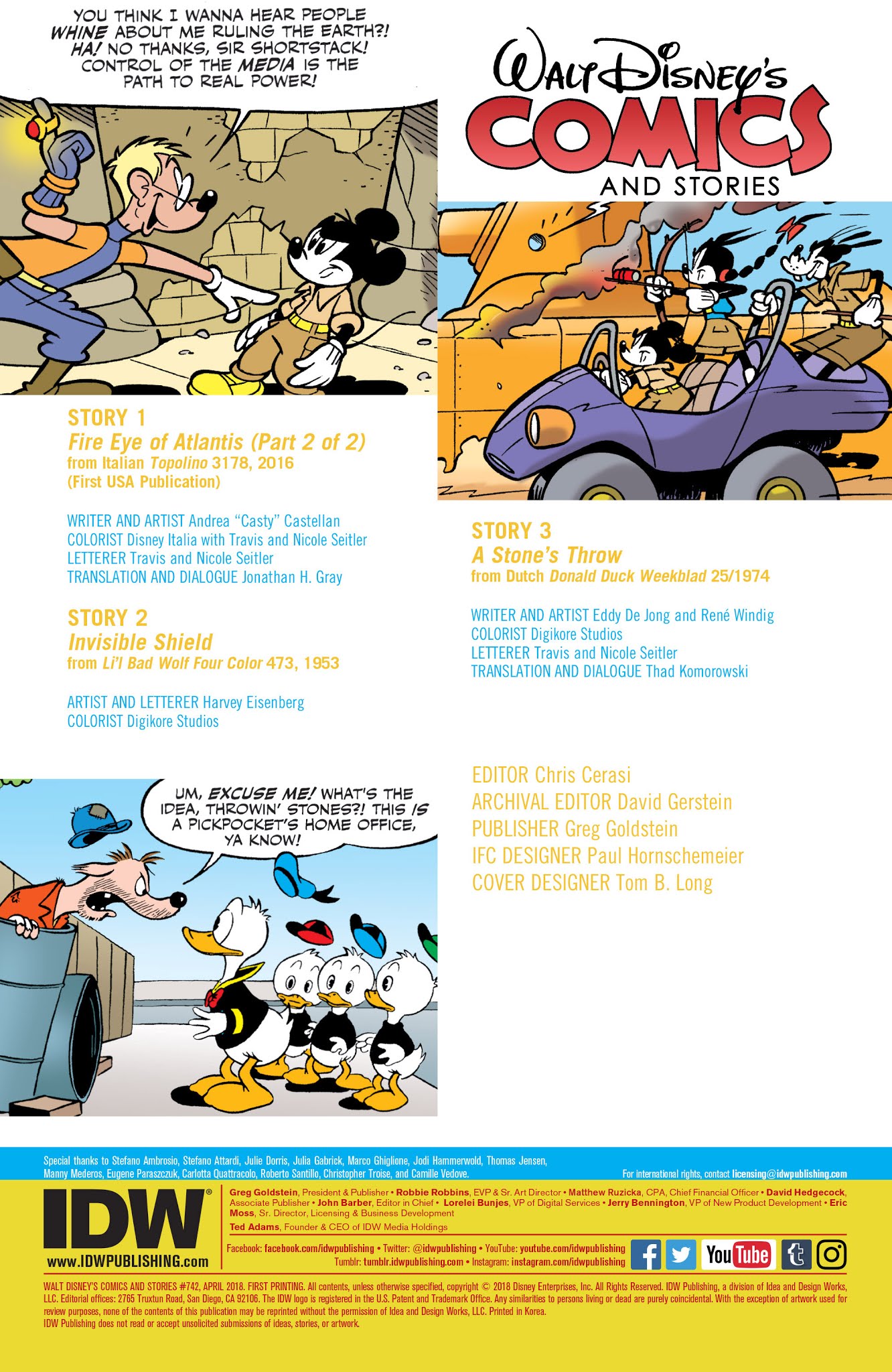 Read online Walt Disney's Comics and Stories comic -  Issue #742 - 2