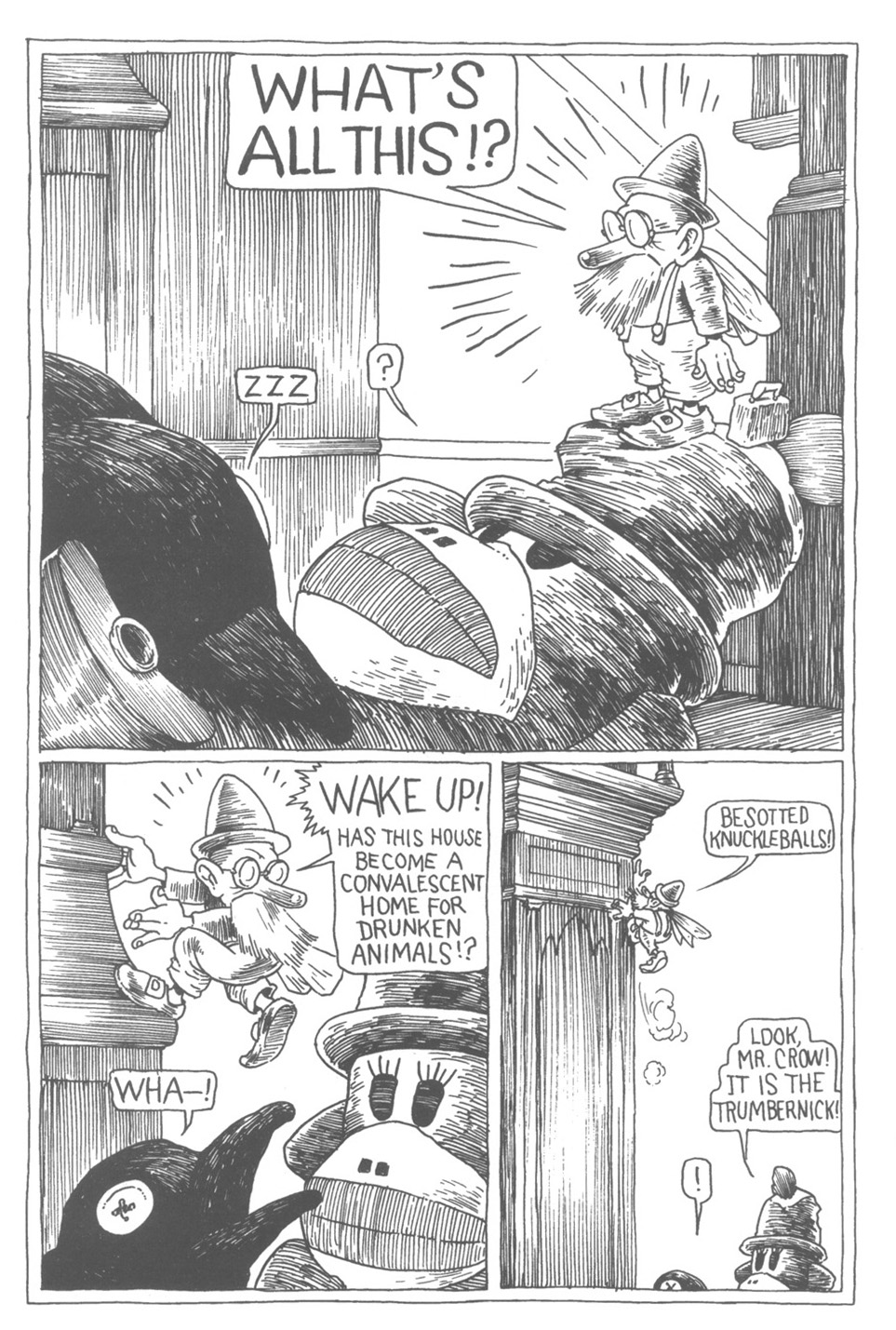 Read online Tony Millionaire's Sock Monkey (1999) comic -  Issue #2 - 14
