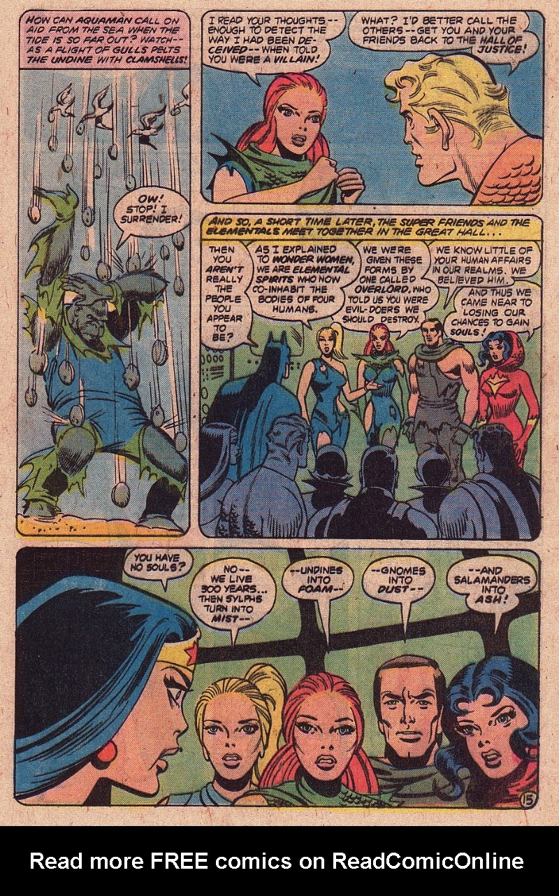 Read online The Super Friends comic -  Issue #14 - 16