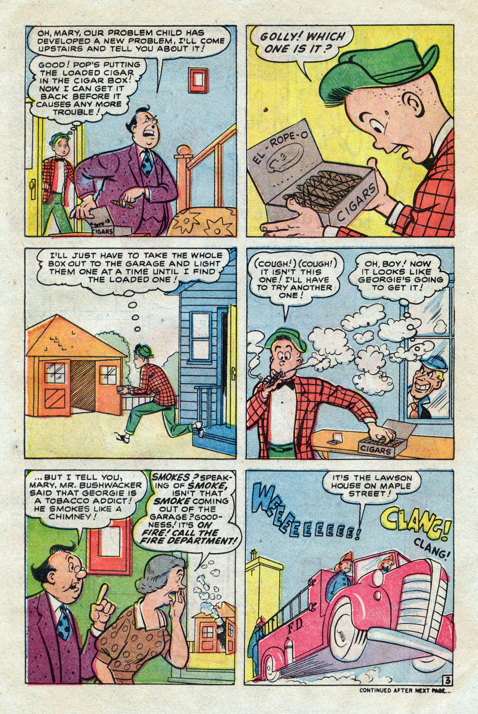 Read online Georgie Comics (1949) comic -  Issue #31 - 14
