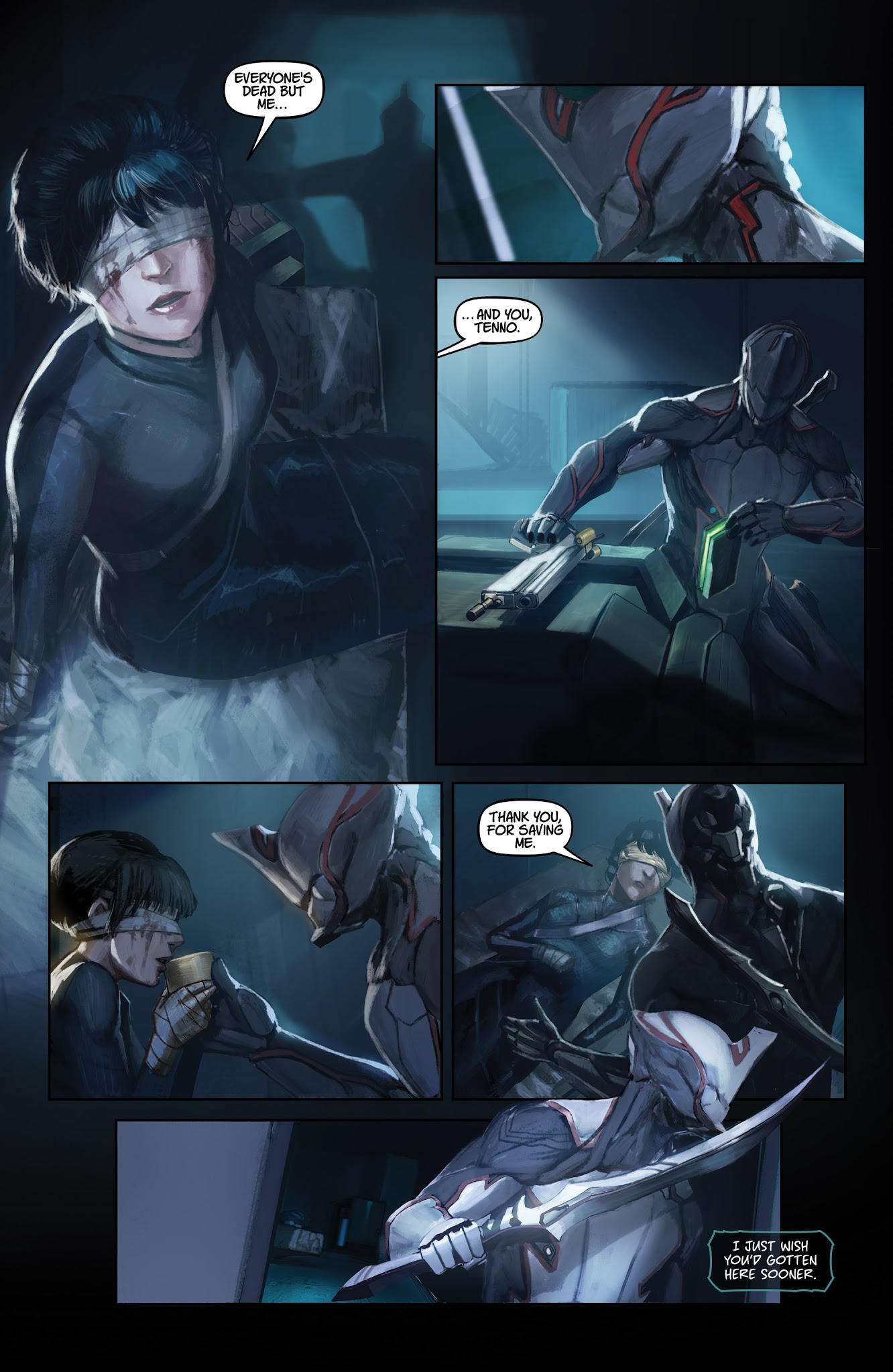 Read online Warframe comic -  Issue #1 - 4