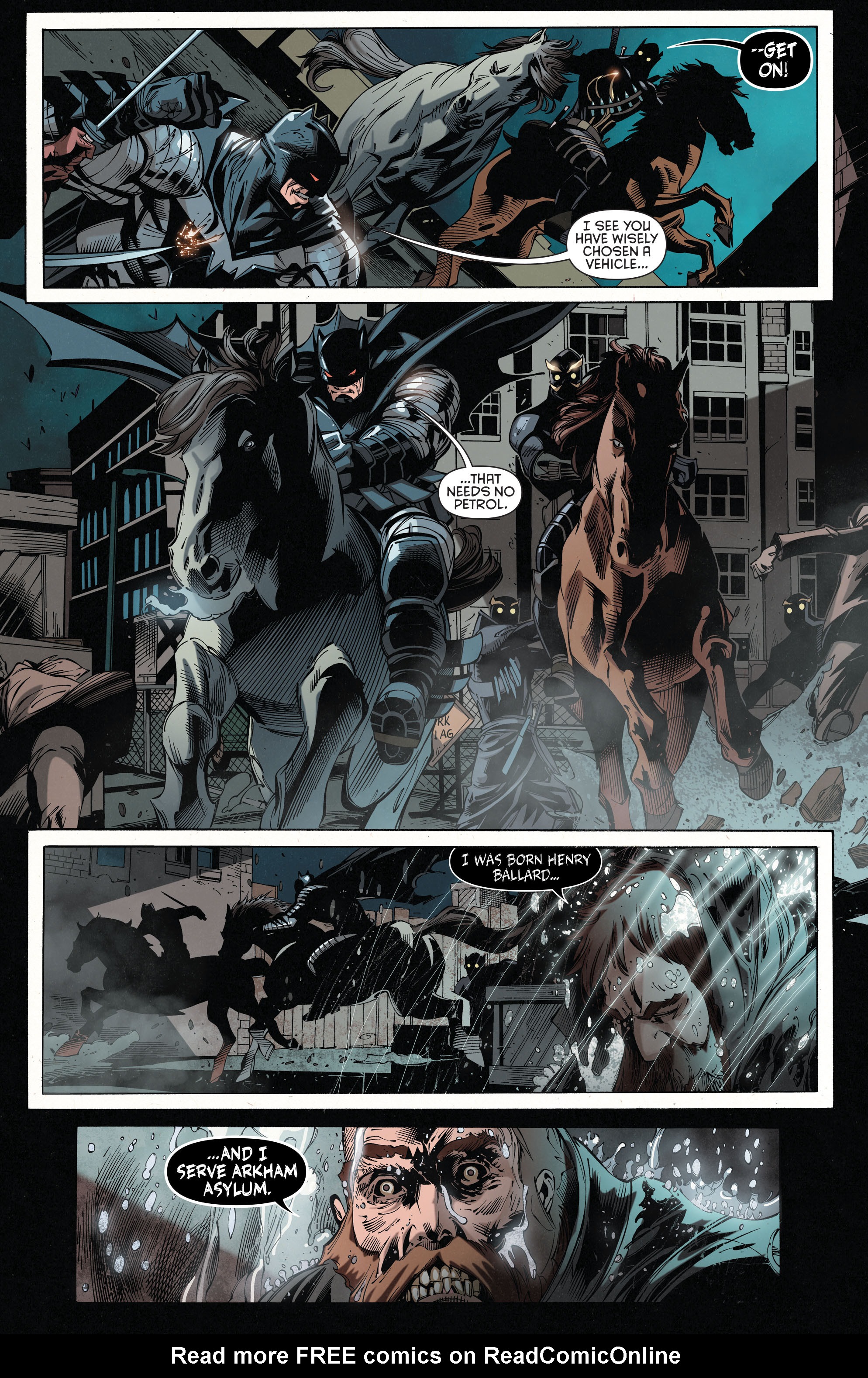 Read online Forever Evil: Arkham War comic -  Issue #5 - 9