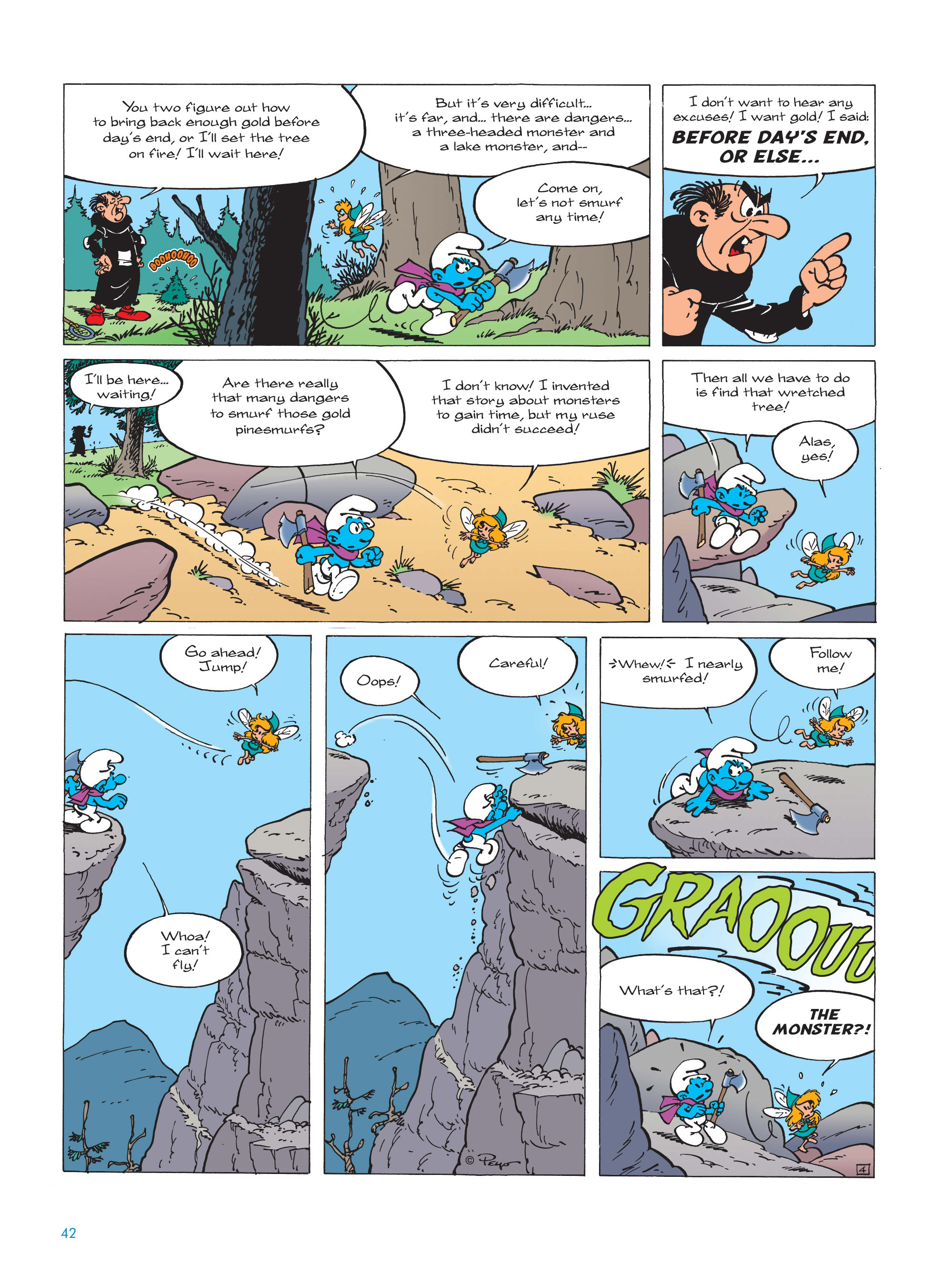 Read online The Smurfs Christmas comic -  Issue # Full - 42