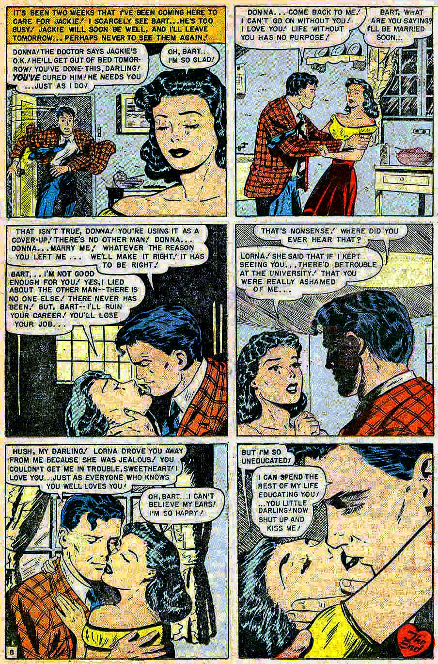 Love Romances (1949) issue 10 - Page 9