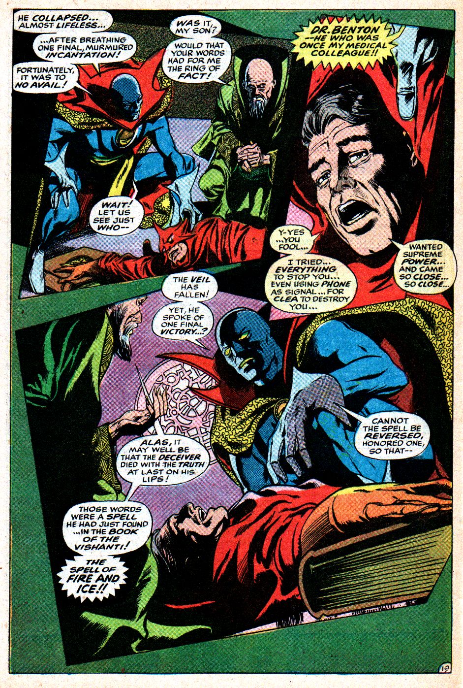 Read online Marvel Masterworks: Doctor Strange comic -  Issue # TPB 3 - 190