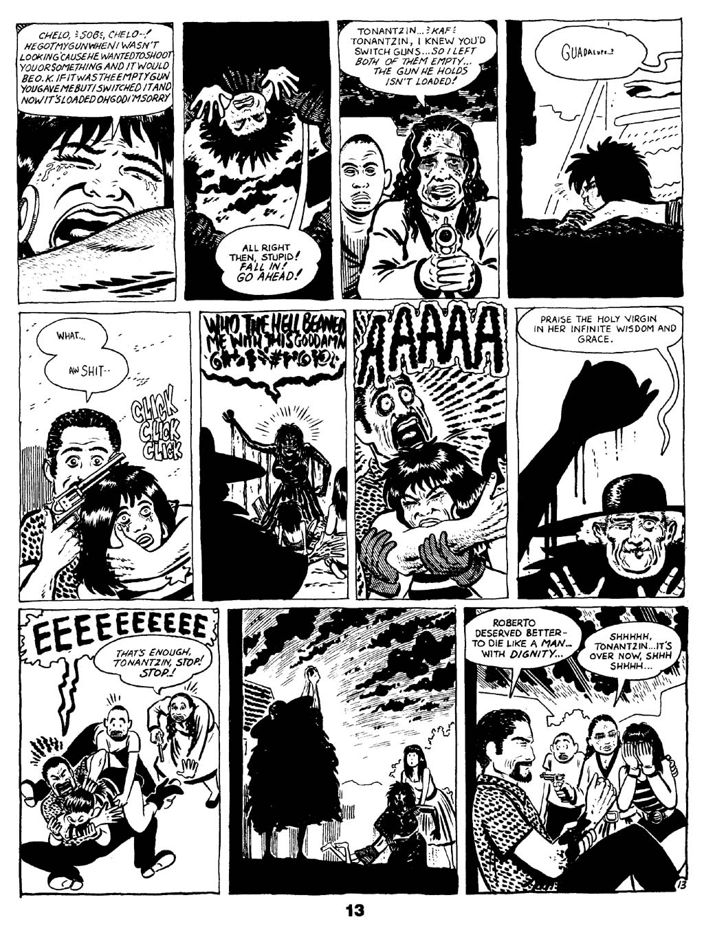 Read online Love and Rockets (1982) comic -  Issue #18 - 15