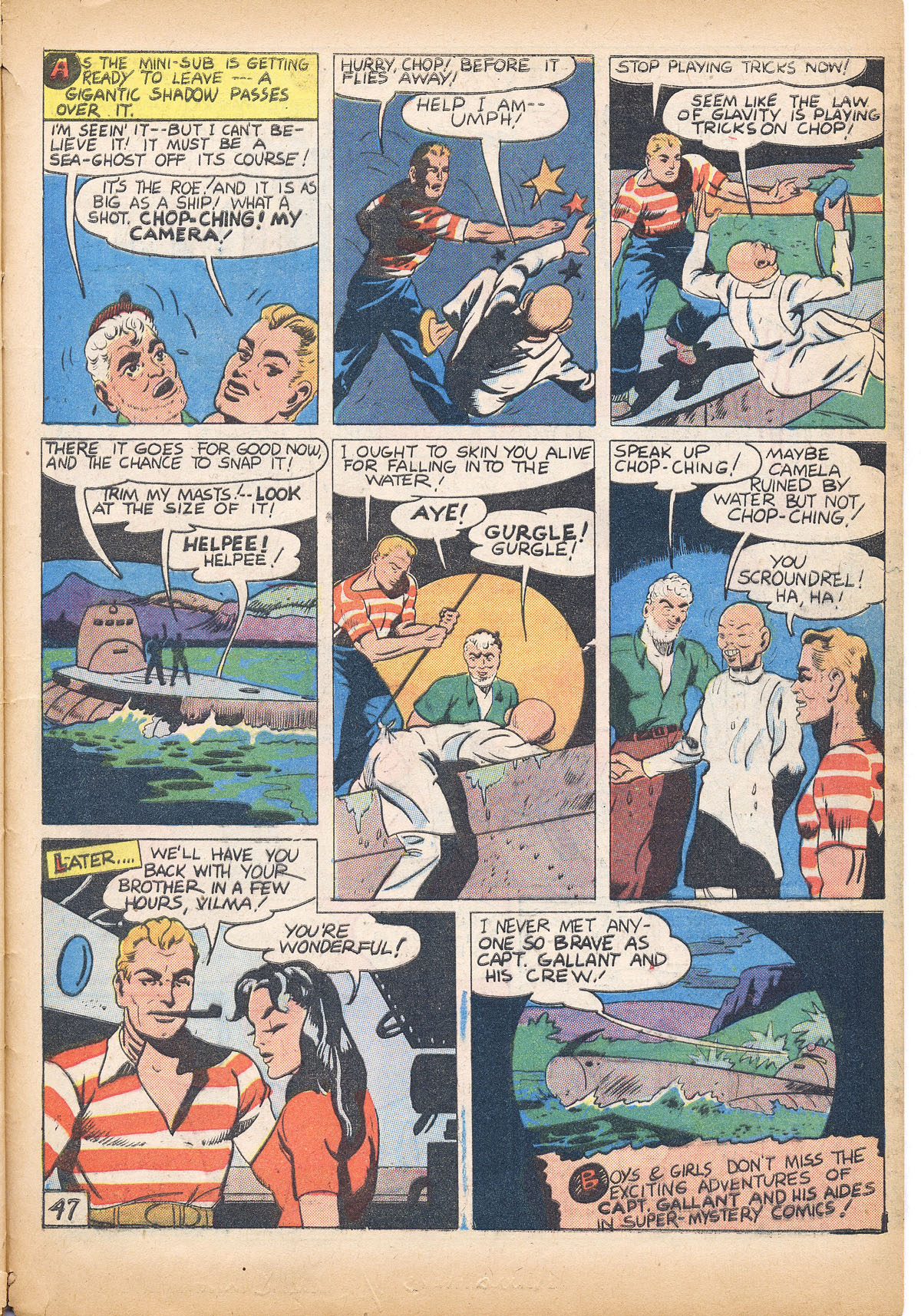 Read online Super-Mystery Comics comic -  Issue #11 - 50