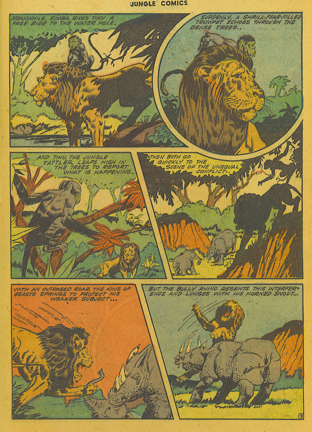 Read online Jungle Comics comic -  Issue #50 - 17