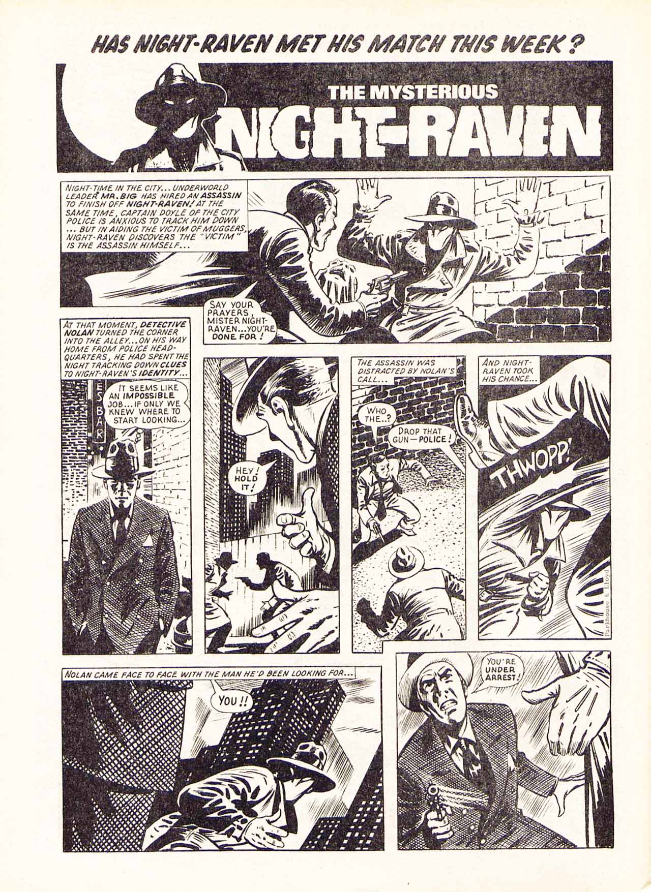 Read online Marvel Graphic Novel comic -  Issue #5 Night Raven - Collected Stories - 23